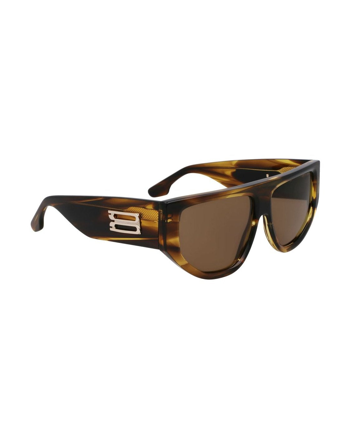 Victoria Beckham Brown Acetate Sunglasses Sunglasses