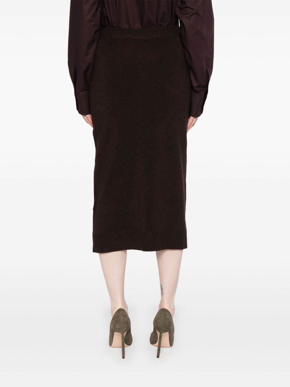 Victoria Beckham Brown Skirt Glam Steals