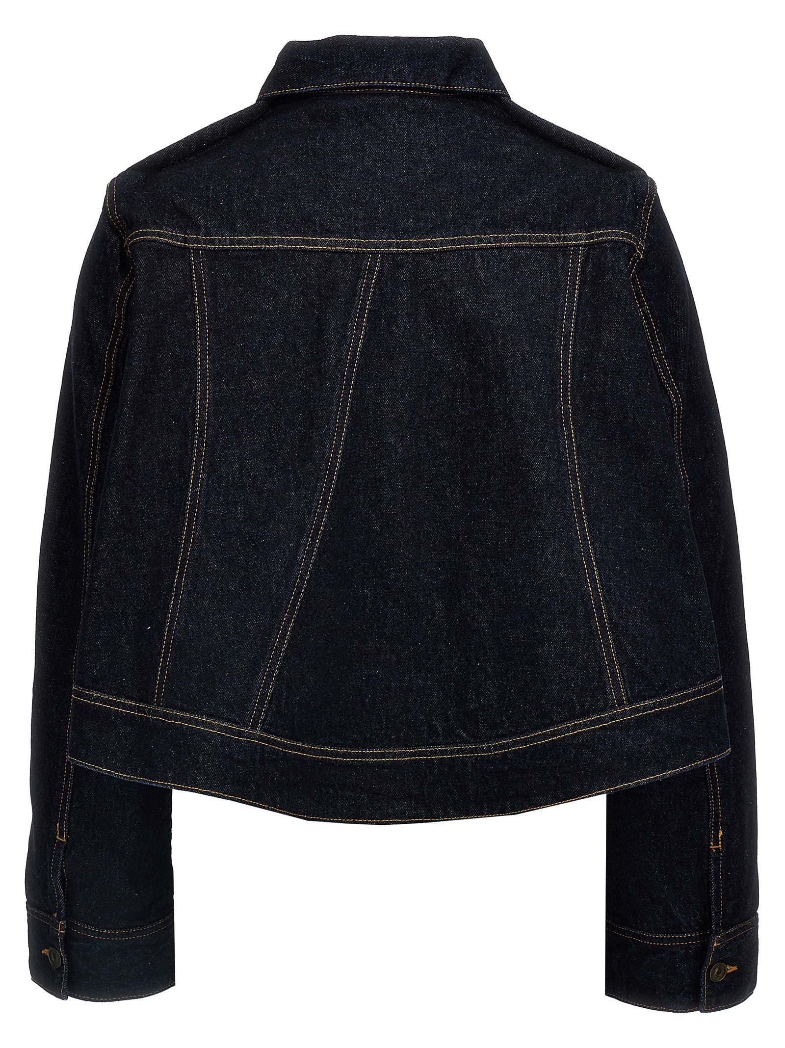 Victoria Beckham Denim Cropped Jacket Glam Steals