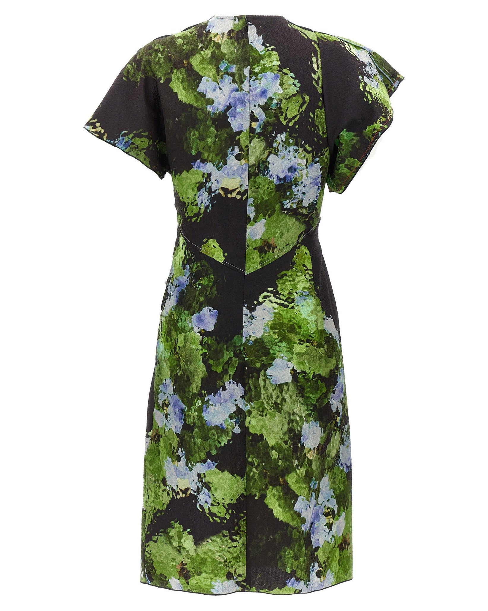 Victoria Beckham Floral Printed Dress Glam Steals