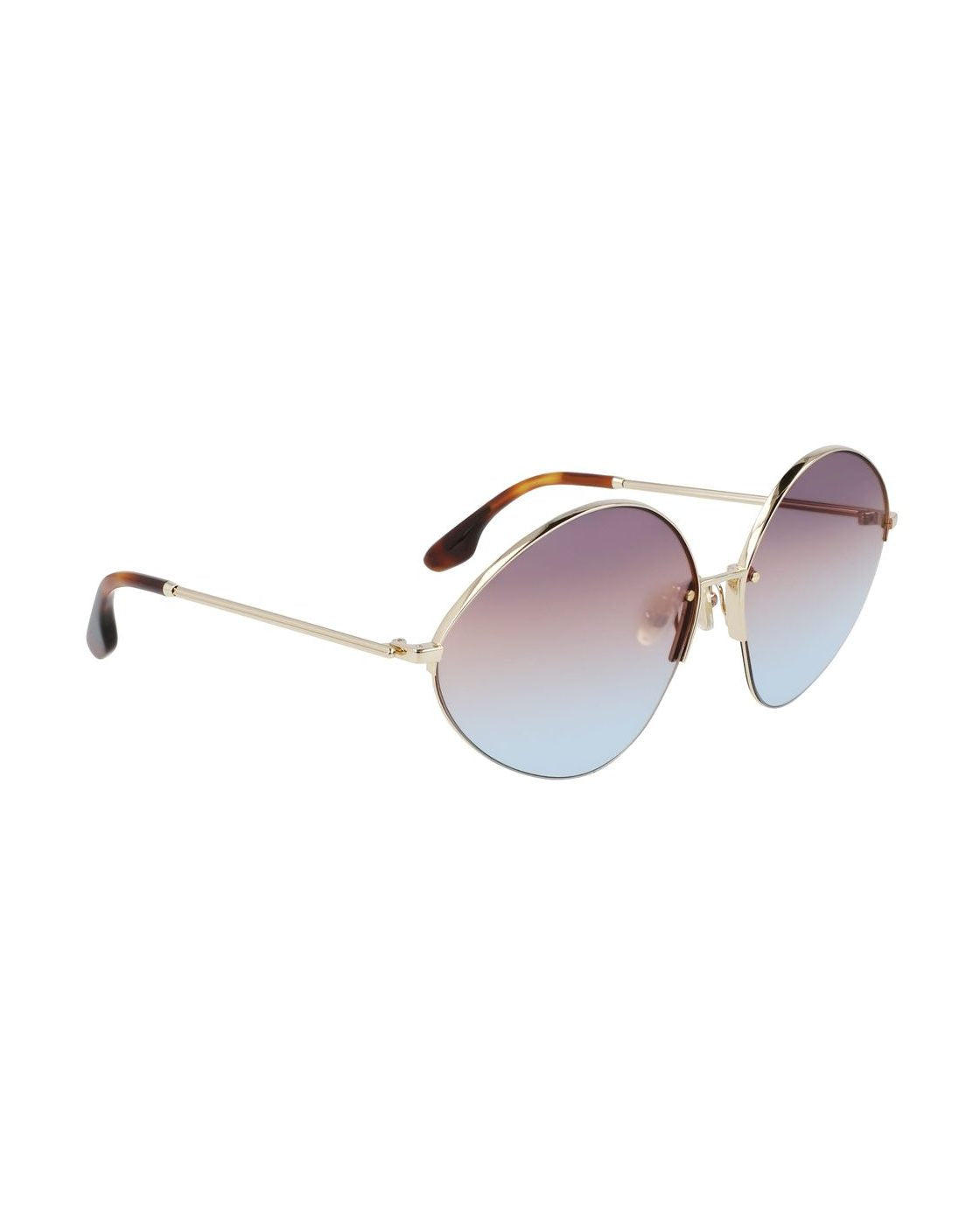 Victoria Beckham Gold Metal Sunglasses Sunglasses