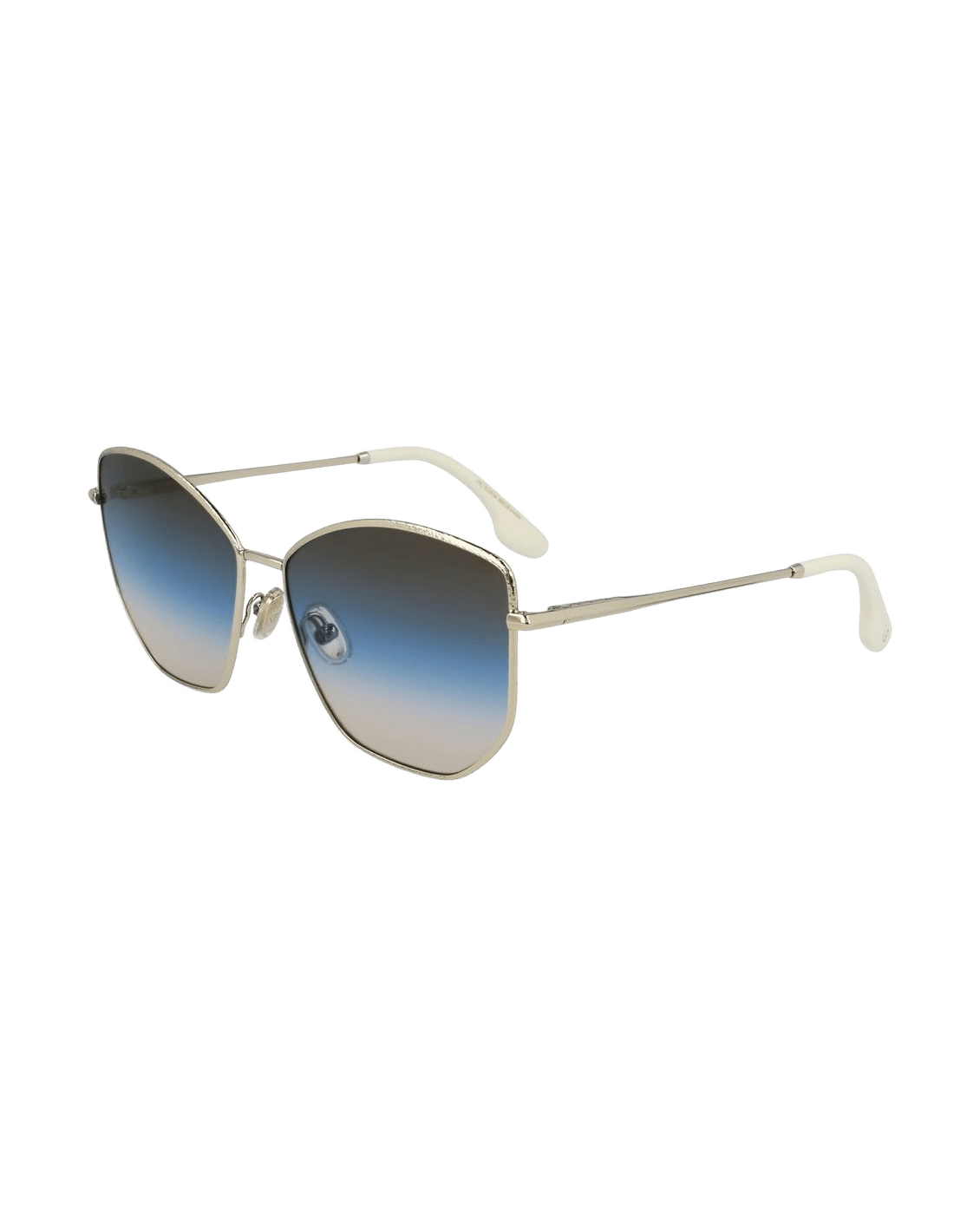 Victoria Beckham Gold Metal Sunglasses Sunglasses