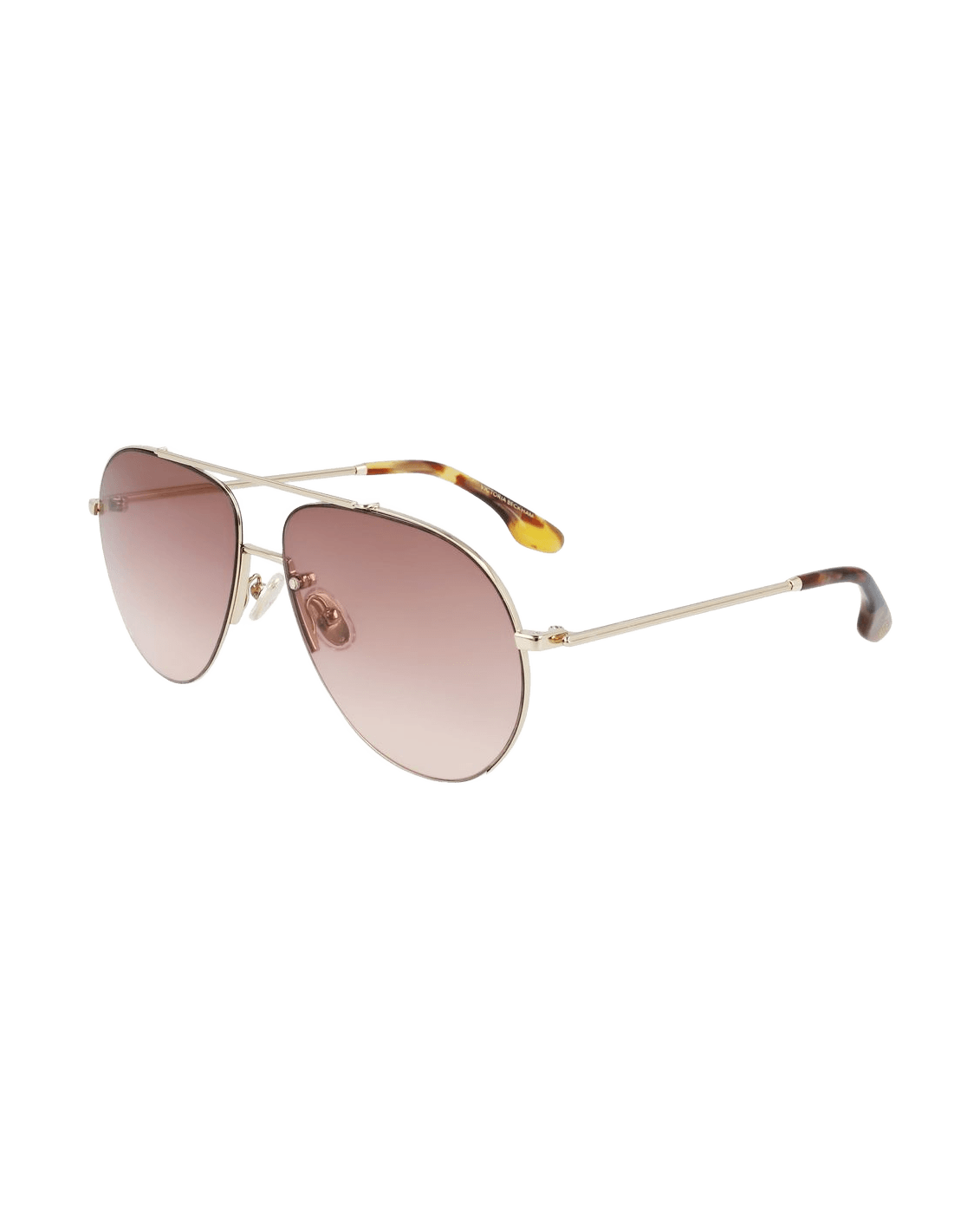 Victoria Beckham Gold Metal Sunglasses Sunglasses