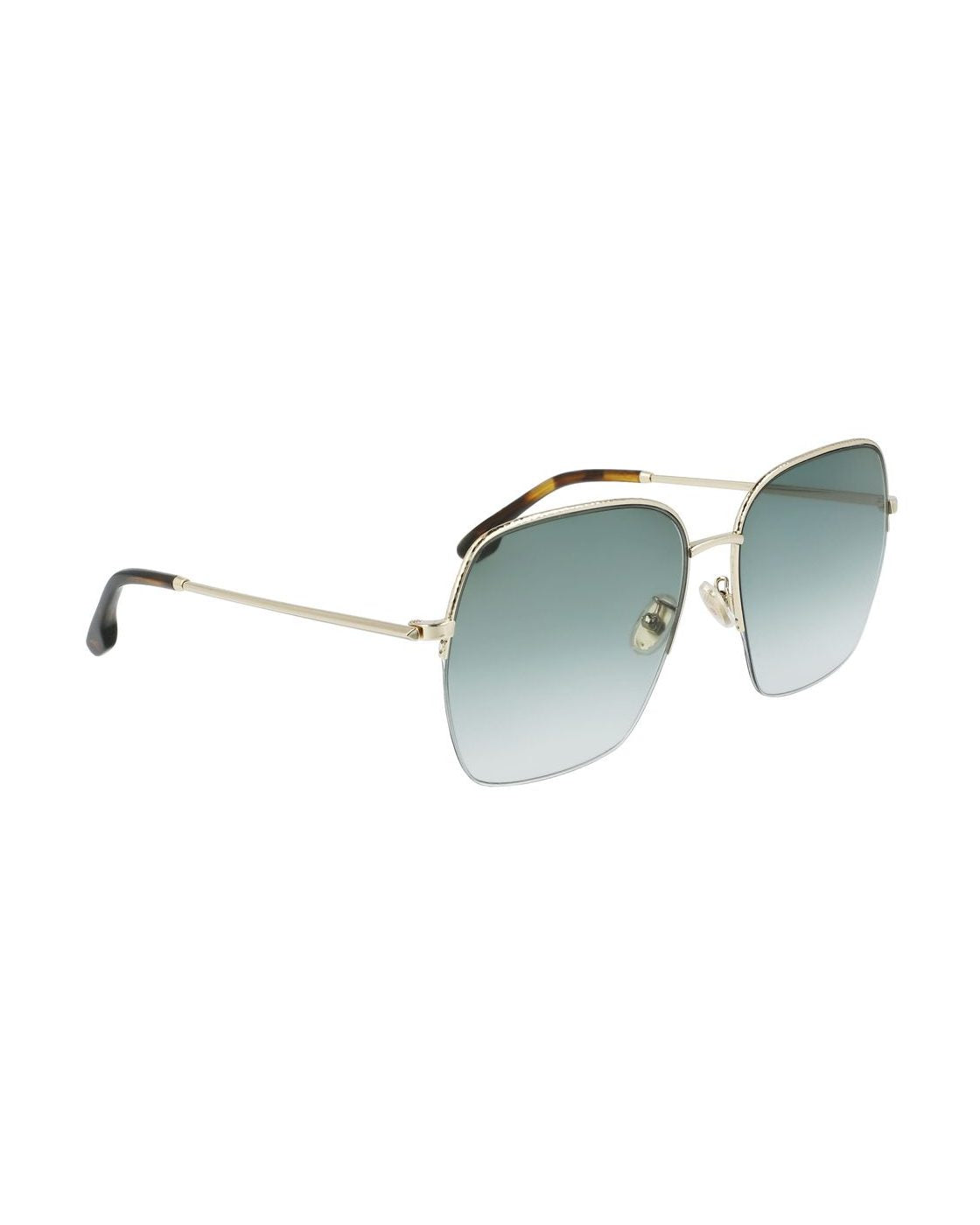 Victoria Beckham Gold Metal Sunglasses Sunglasses