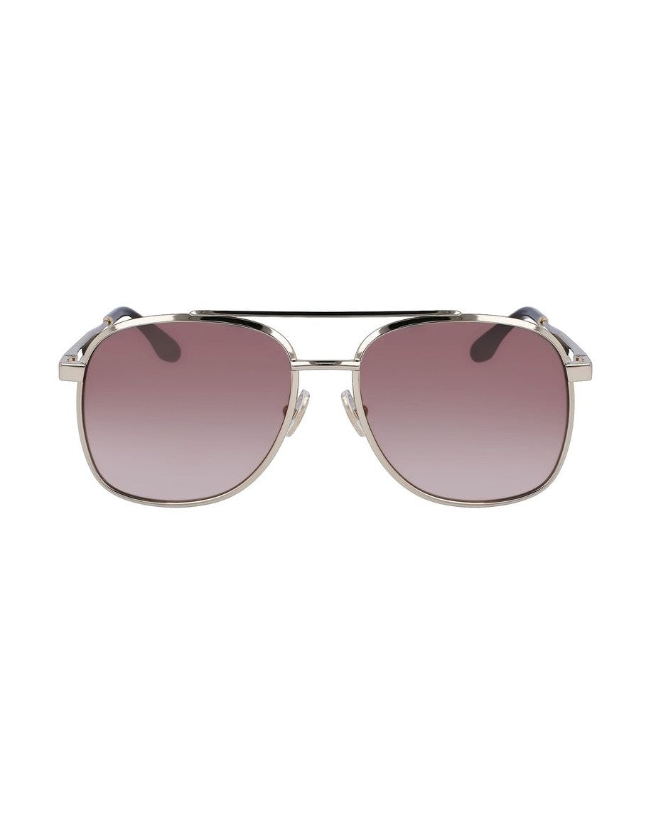 Victoria Beckham Gold Metal Sunglasses Glam Steals
