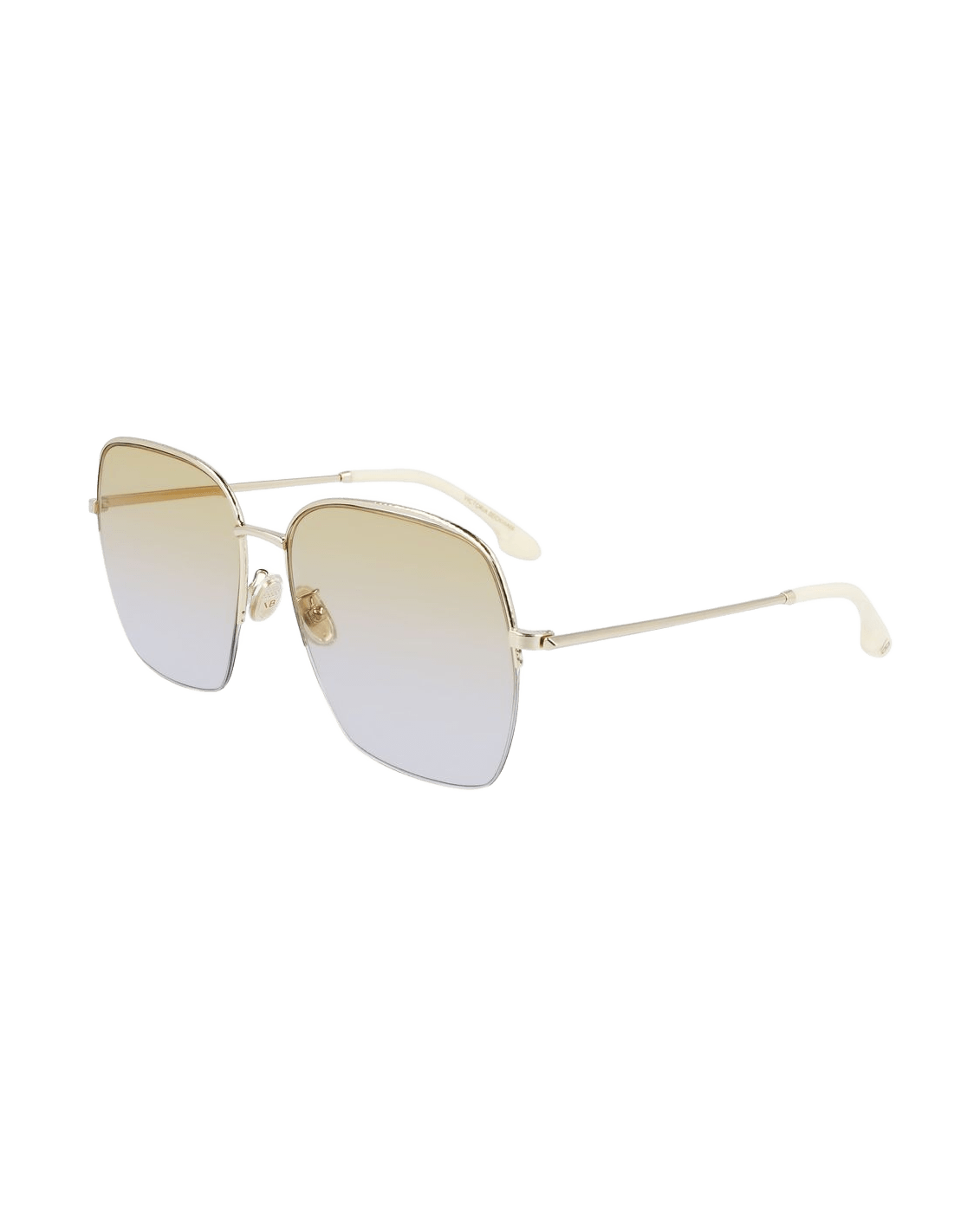 Victoria Beckham Gold Metal Sunglasses Sunglasses