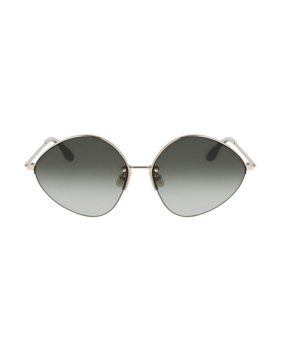Victoria Beckham Gold Metal Sunglasses Sunglasses