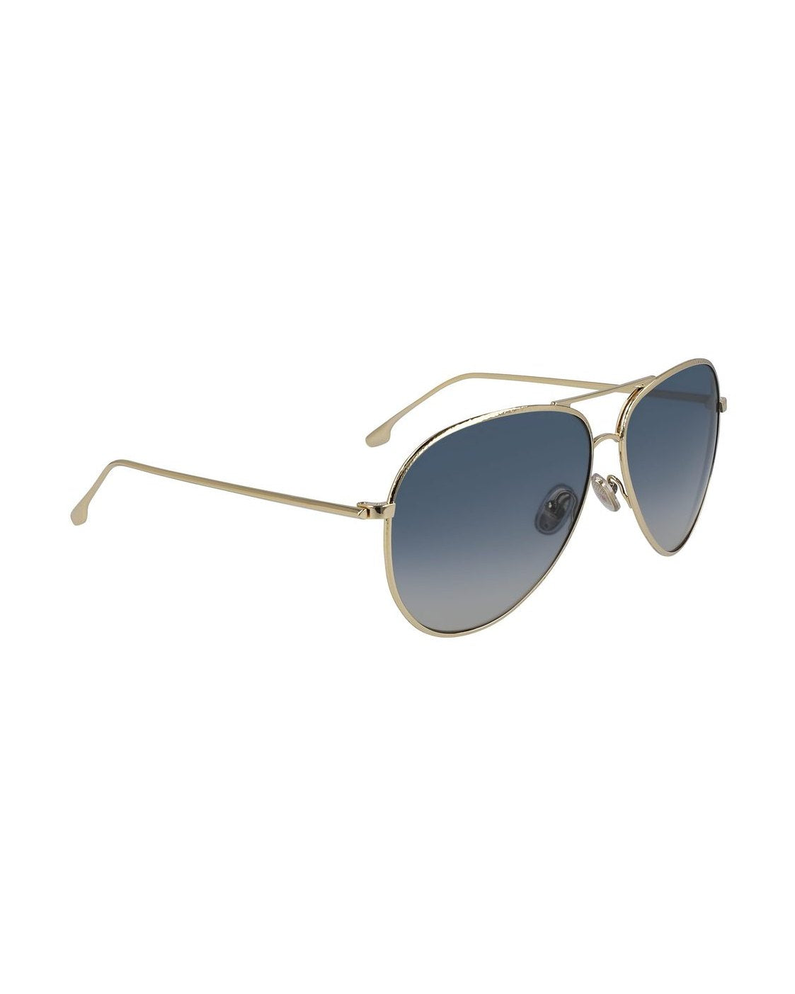 Victoria Beckham Gold Metal Sunglasses Sunglasses