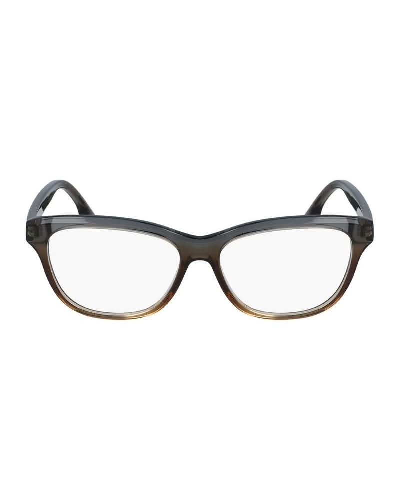 Victoria Beckham Gray Acetate Frame Eyeglasses