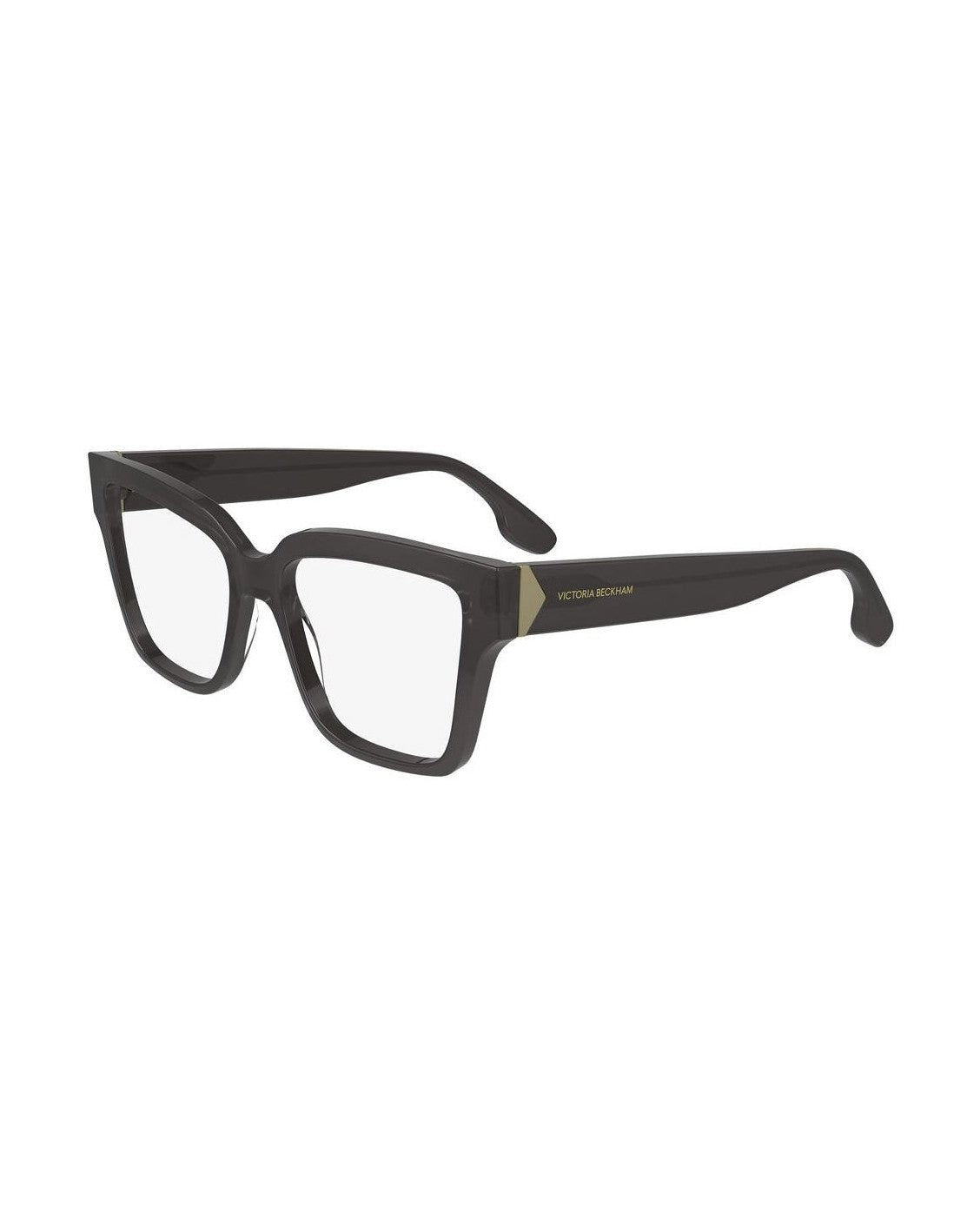 Victoria Beckham Gray Acetate Optical Frame Eyeglasses