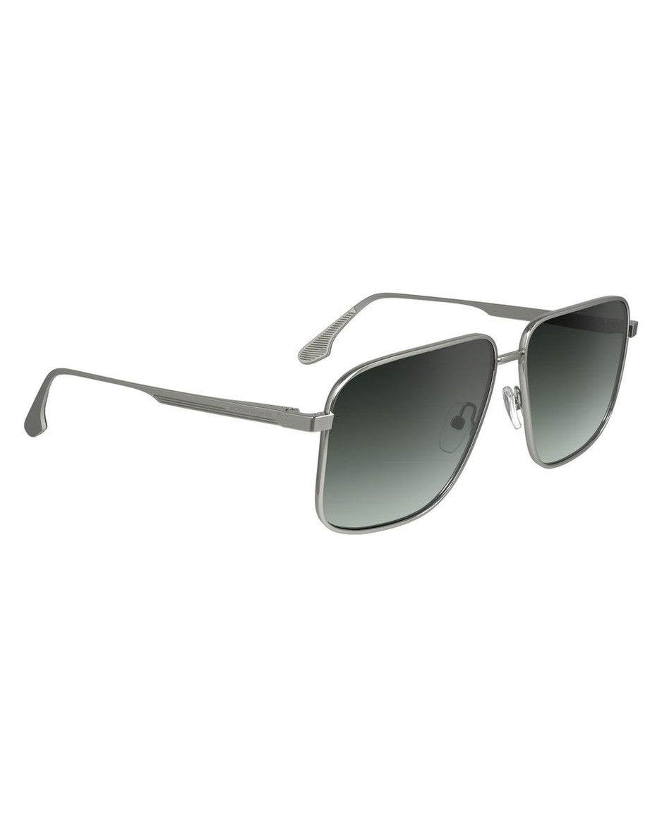 Victoria Beckham Gray Metal Sunglasses