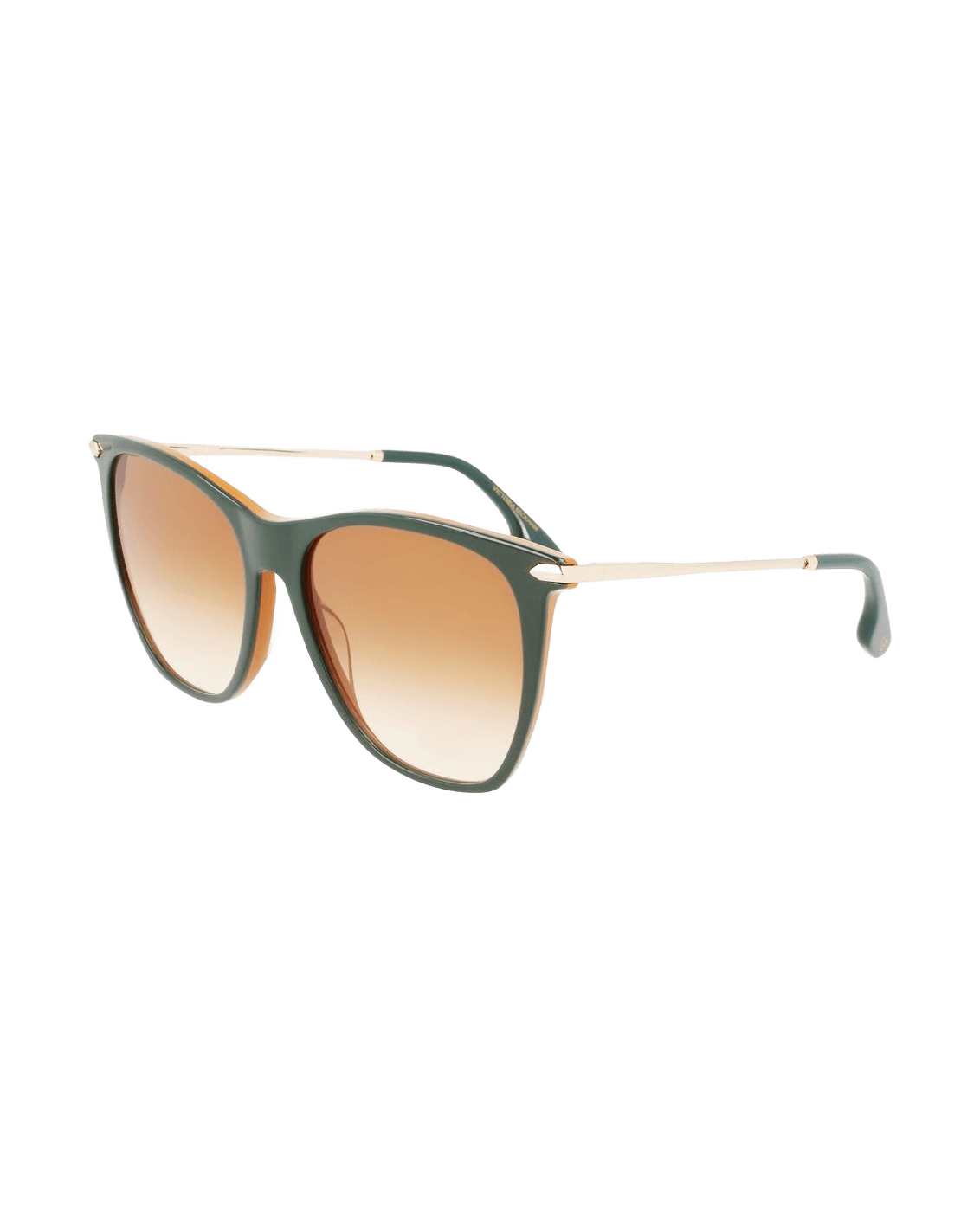 Victoria Beckham Green Acetate Sunglasses Sunglasses