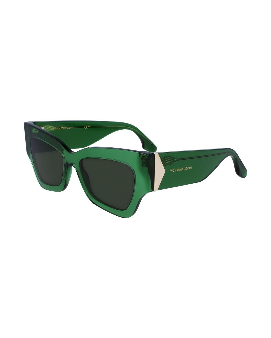 Victoria Beckham Green Acetate Sunglasses Glam Steals