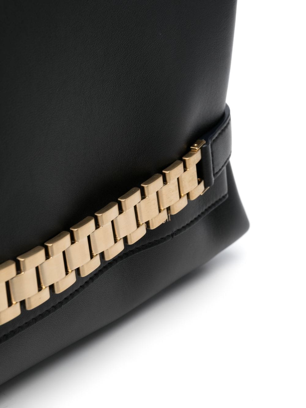Victoria Beckham Leather Mini Chain Pouch Clutch Glam Steals