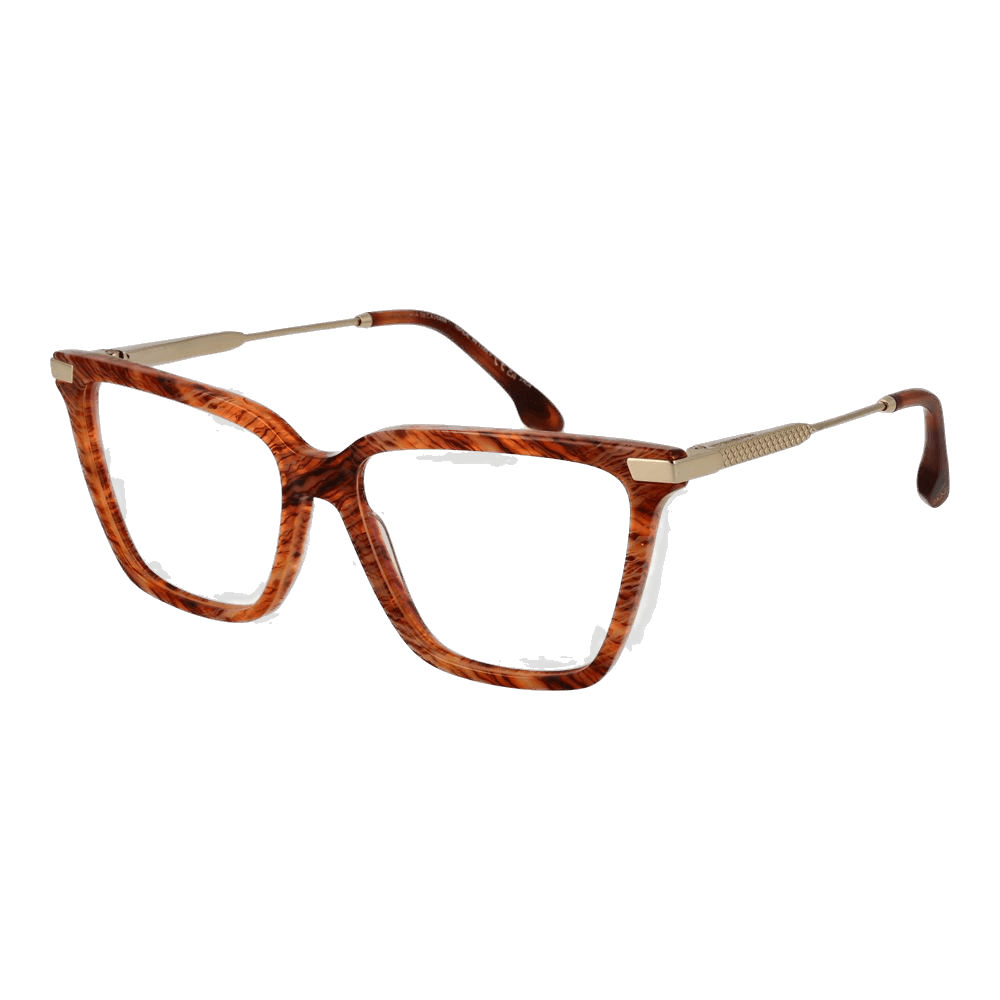 Victoria Beckham Orange Women Glasses Frame Glam Steals