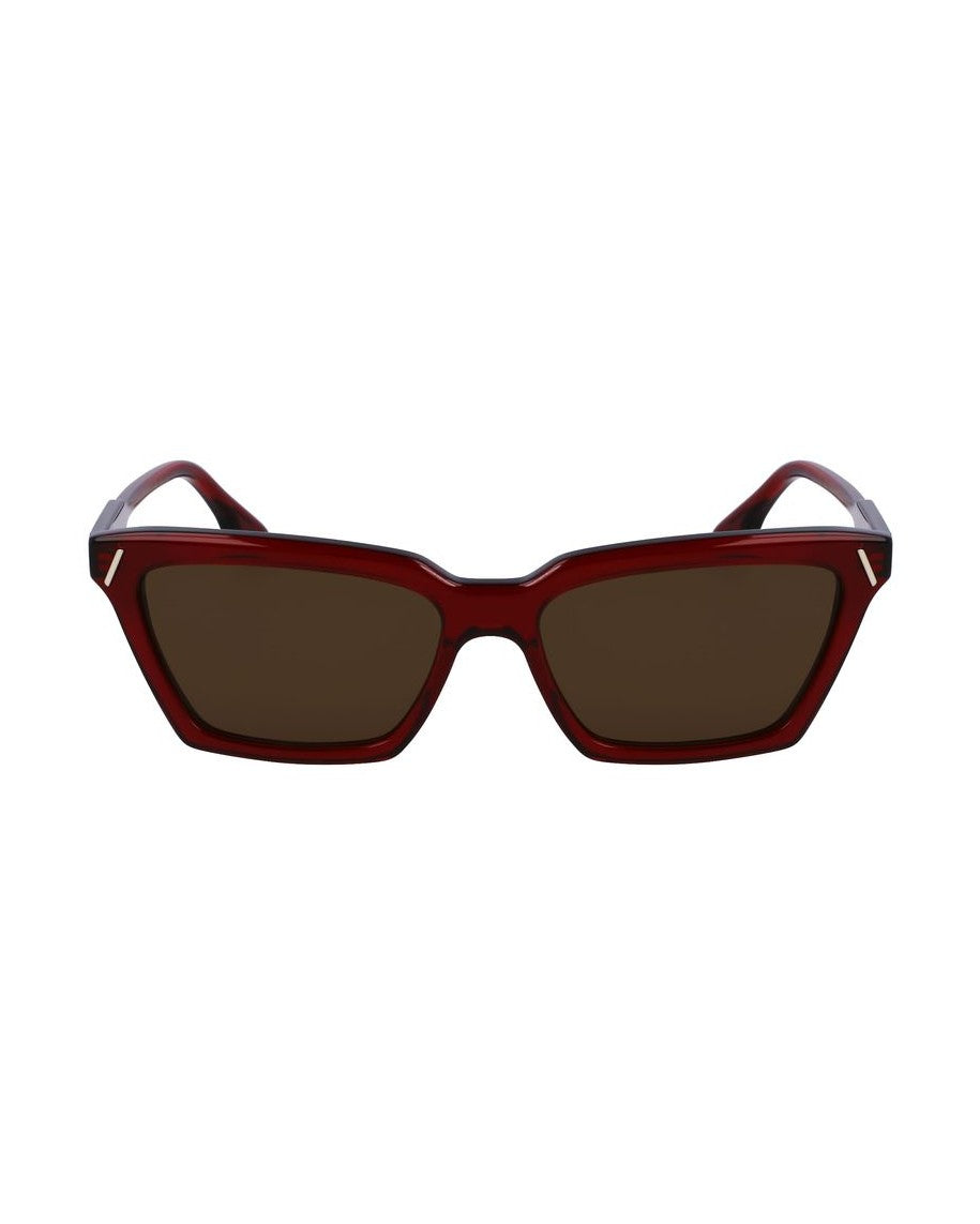 Victoria Beckham Red Acetate Sunglasses Sunglasses