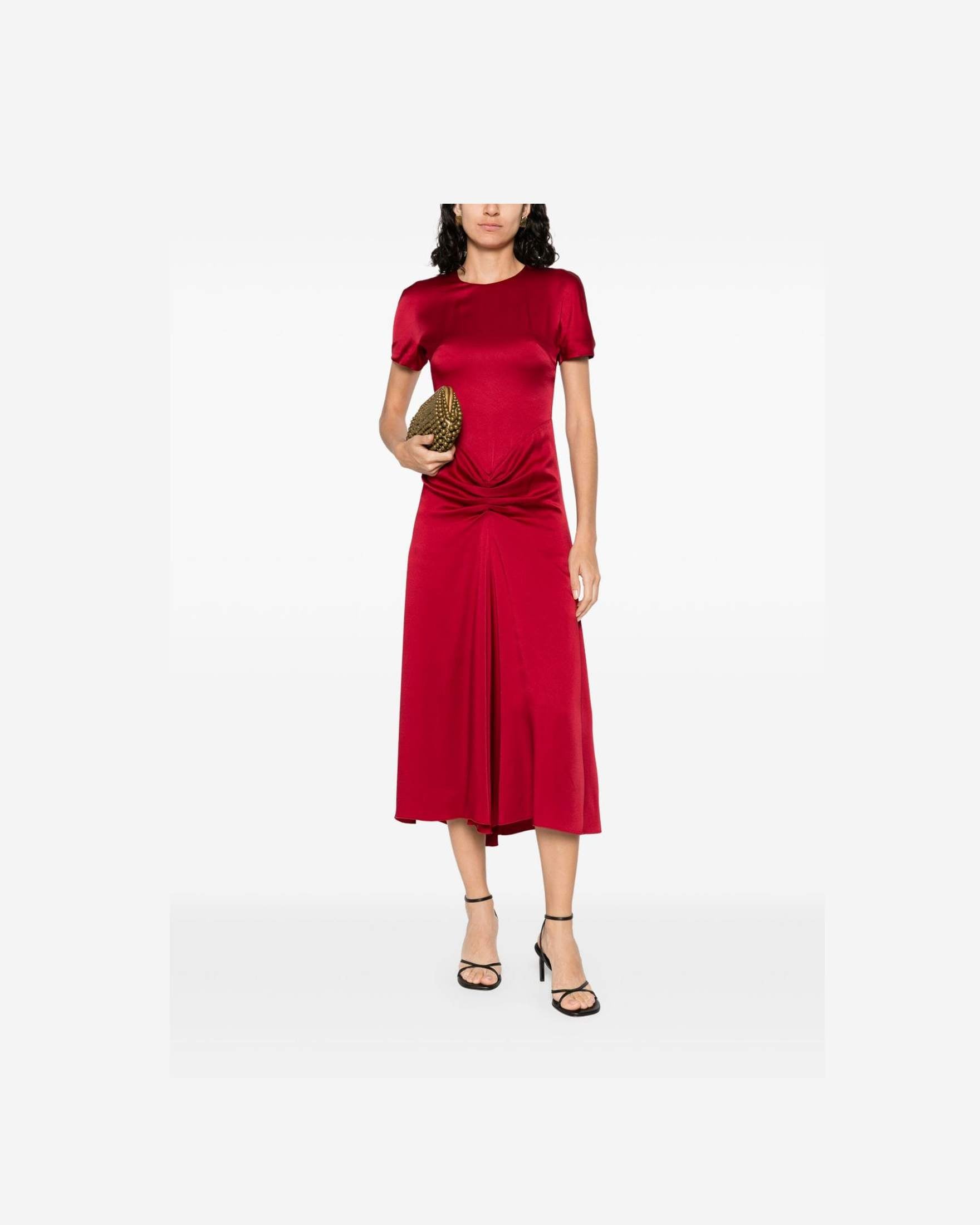 Victoria Beckham Red Dress Glam Steals