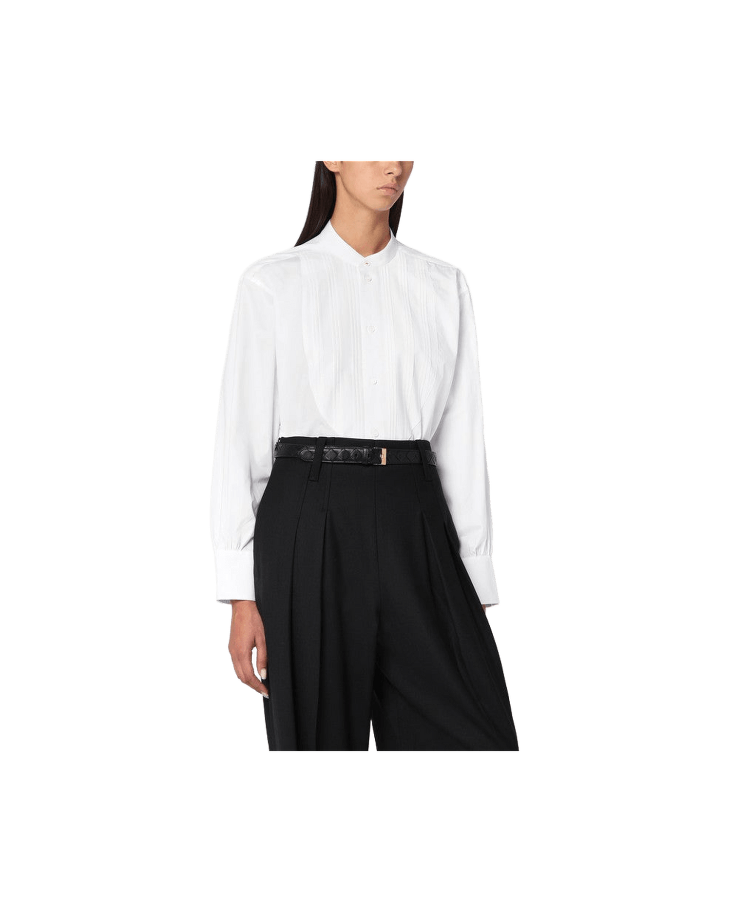 Victoria Beckham White Cotton Shirt in Organic Glam Steals