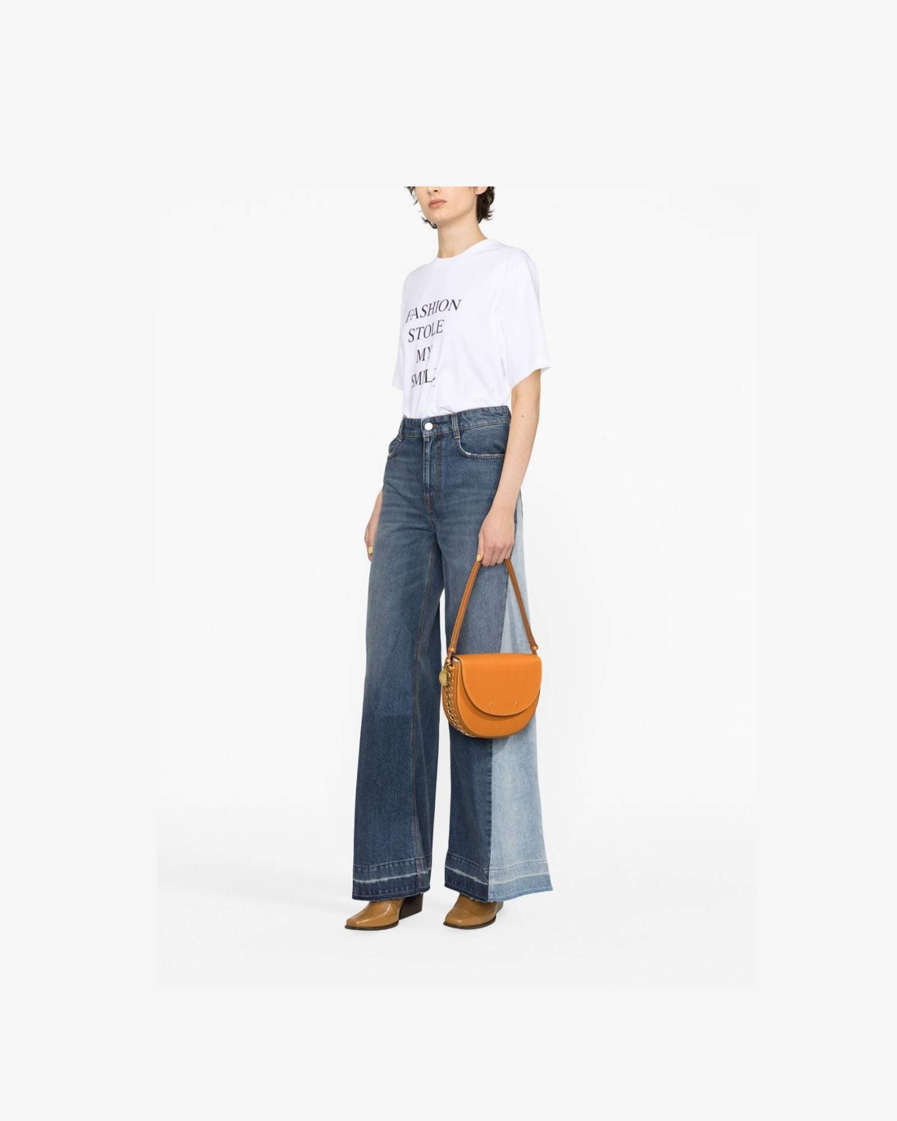 Victoria Beckham White T-shirt Glam Steals