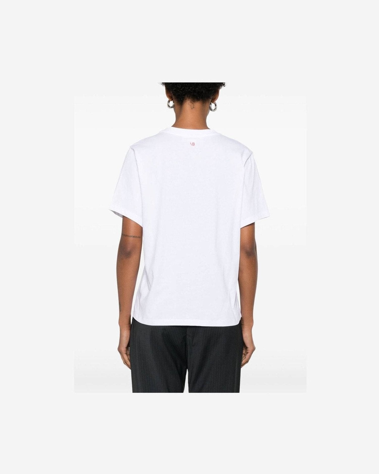 Victoria Beckham White T-shirt and Polo Glam Steals