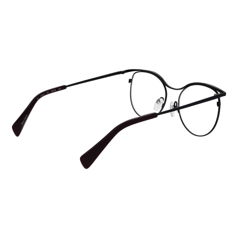Yohji Yamamoto Black Women Glasses Frame Glam Steals