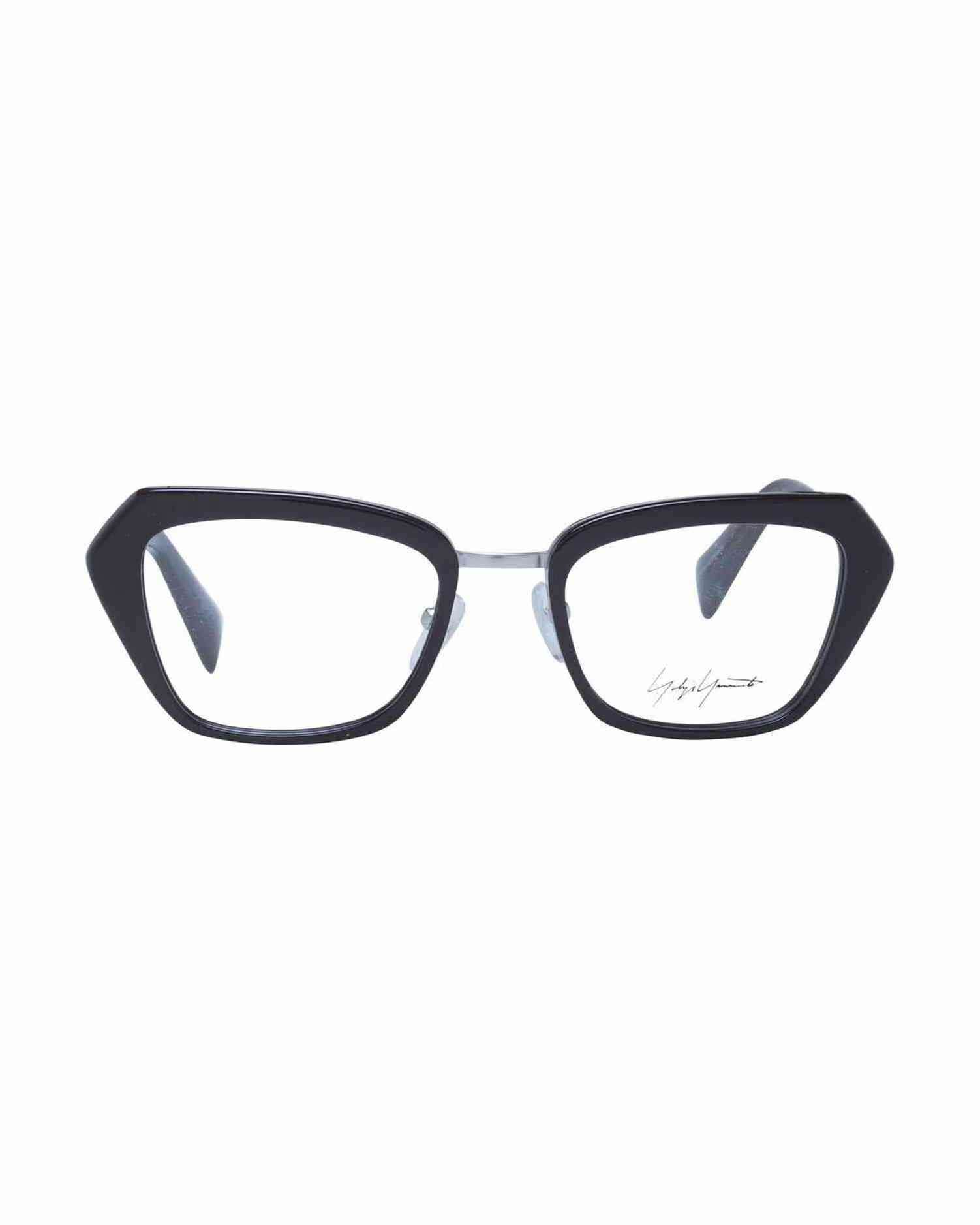 Yohji Yamamoto Black Women Optical Frame Eyeglasses