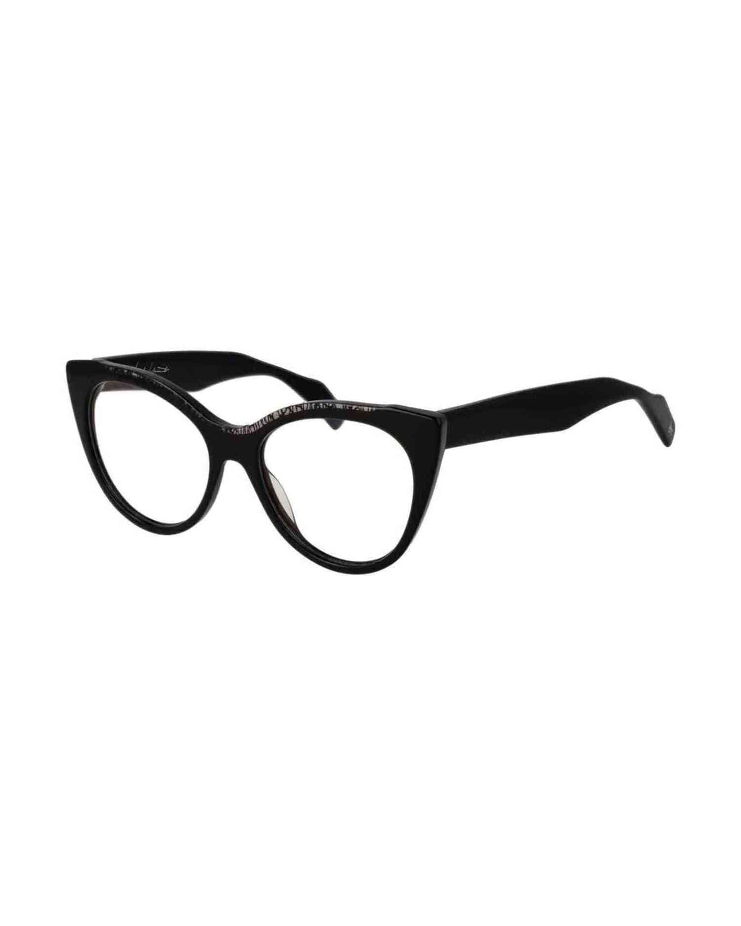 Yohji Yamamoto Black Women Optical Frame Eyeglasses