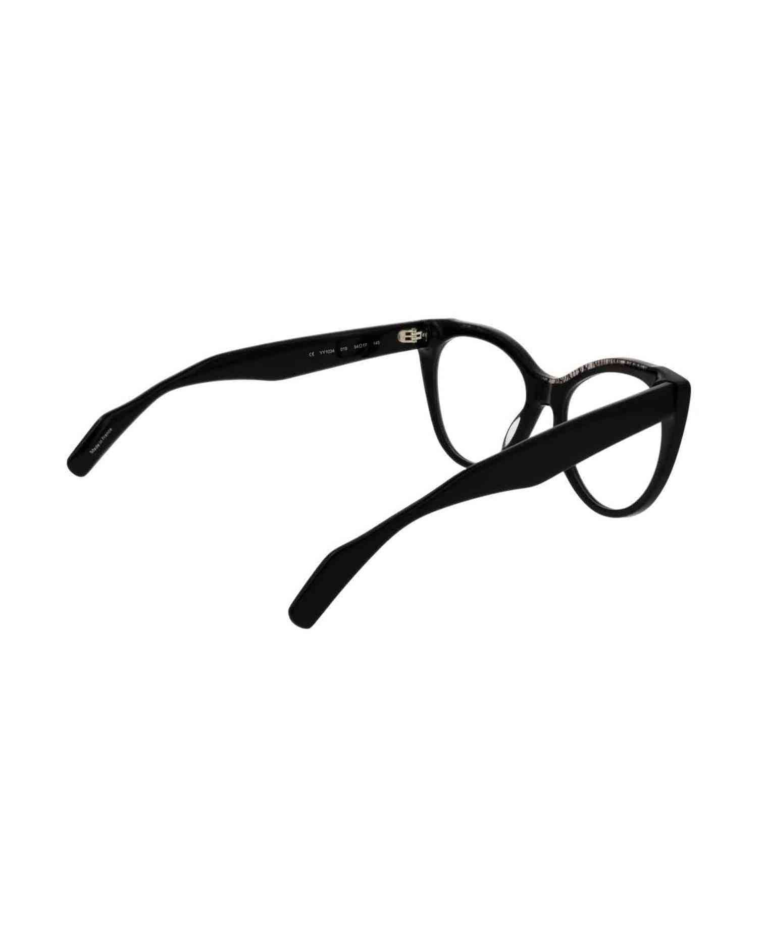 Yohji Yamamoto Black Women Optical Frame Eyeglasses