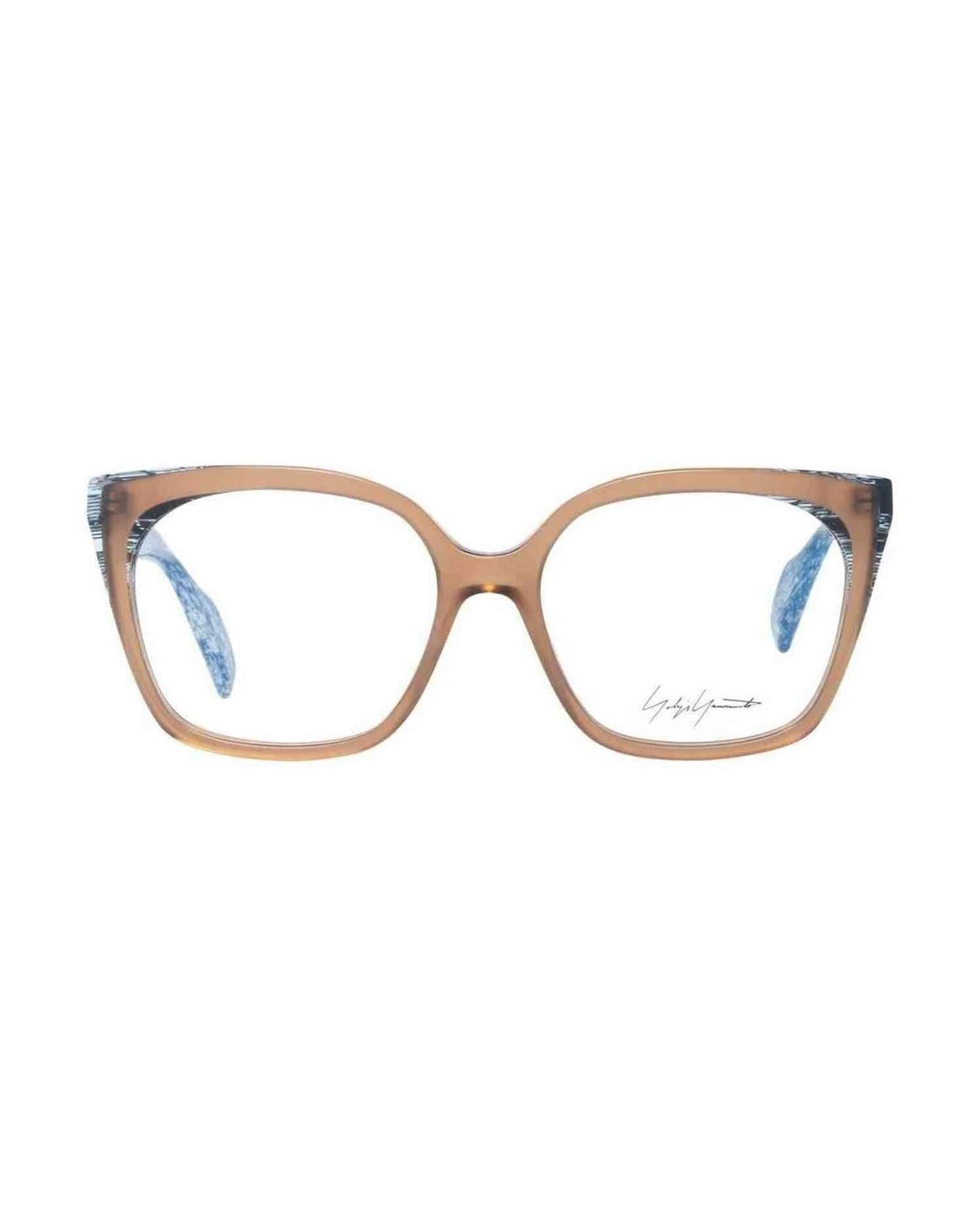 Yohji Yamamoto Brown Women Optical Frame Eyeglasses
