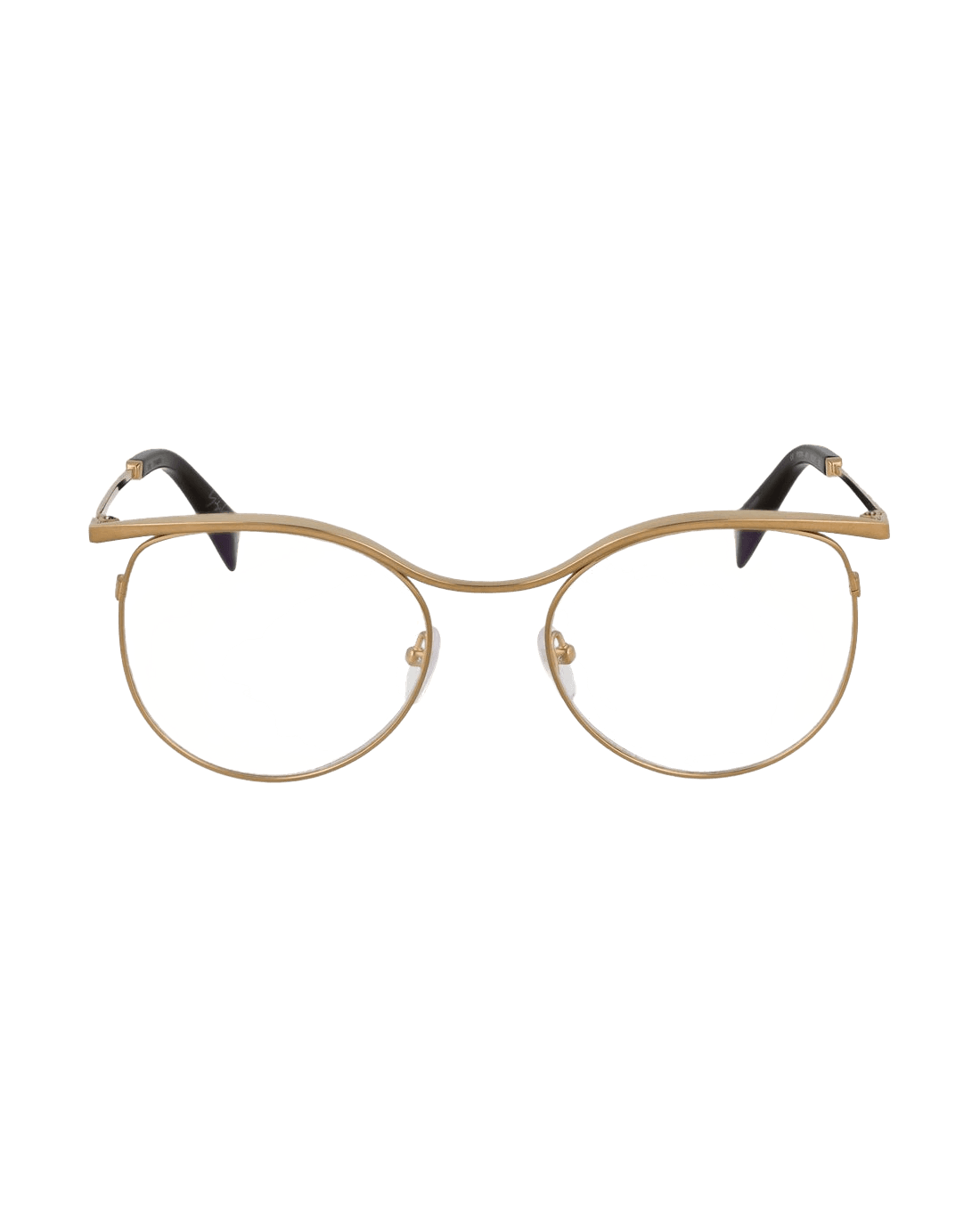 Yohji Yamamoto Gold Metal Glasses Glam Steals