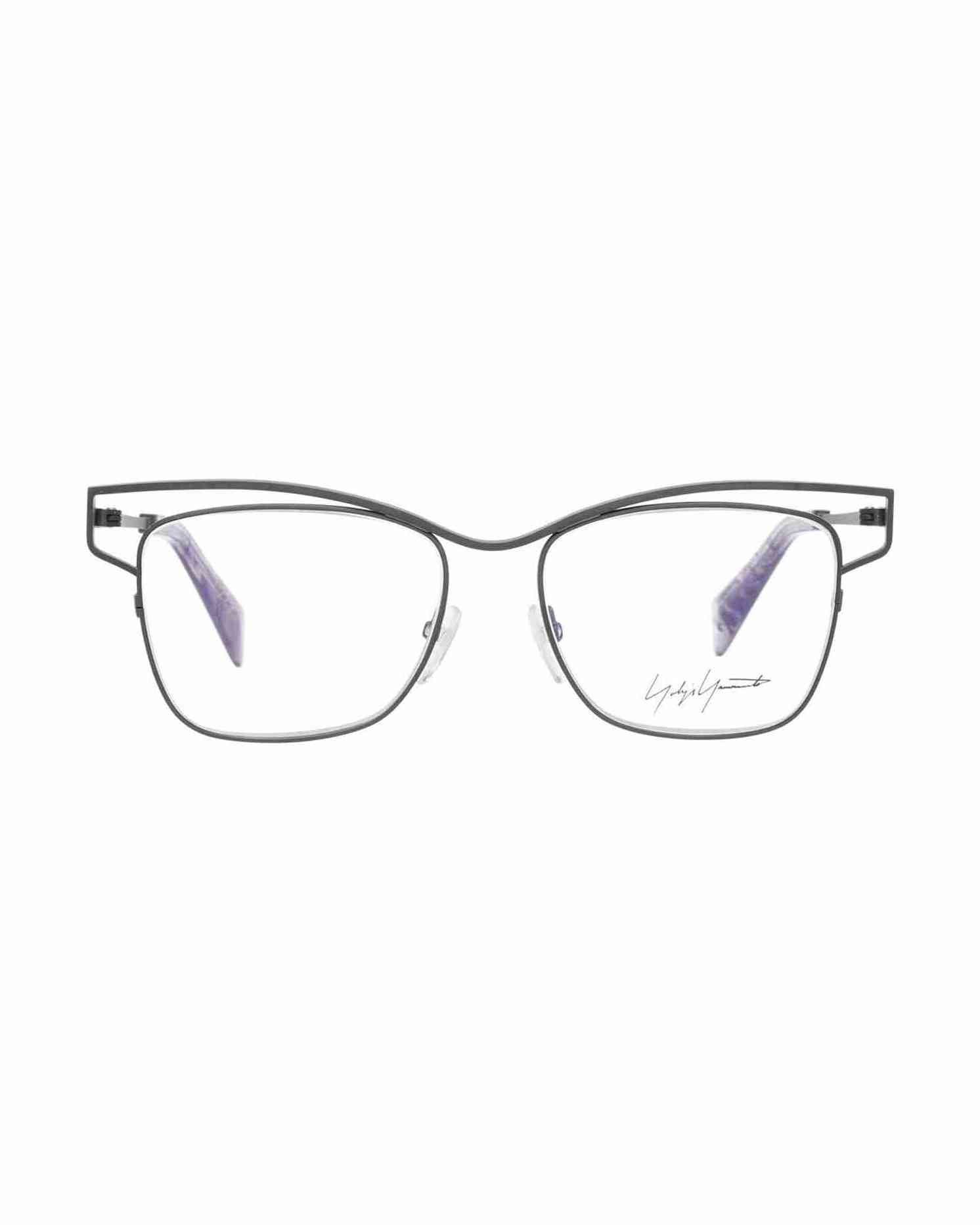 Yohji Yamamoto Gray Women Optical Frame Eyeglasses