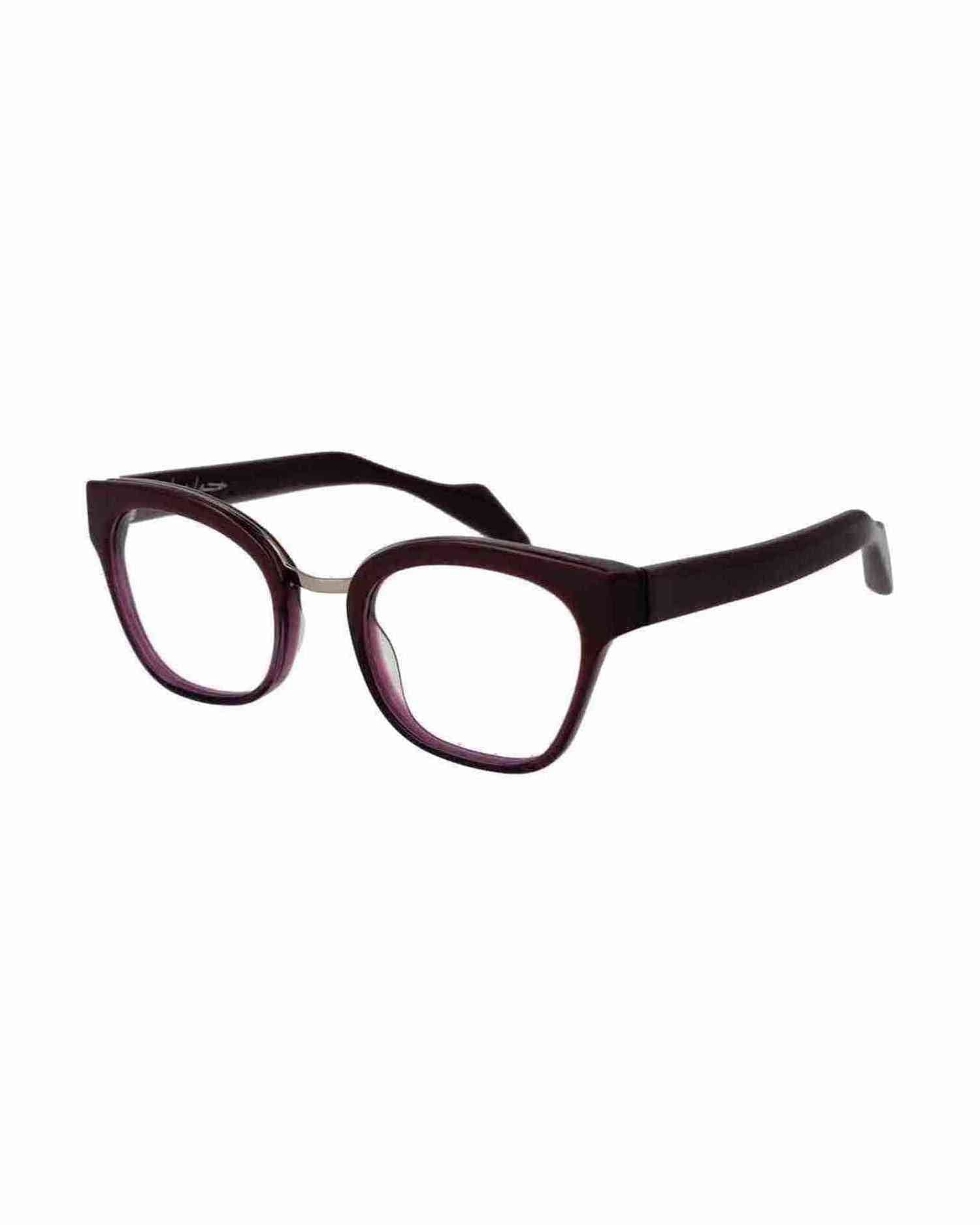 Yohji Yamamoto Purple Women Optical Frame Eyeglasses