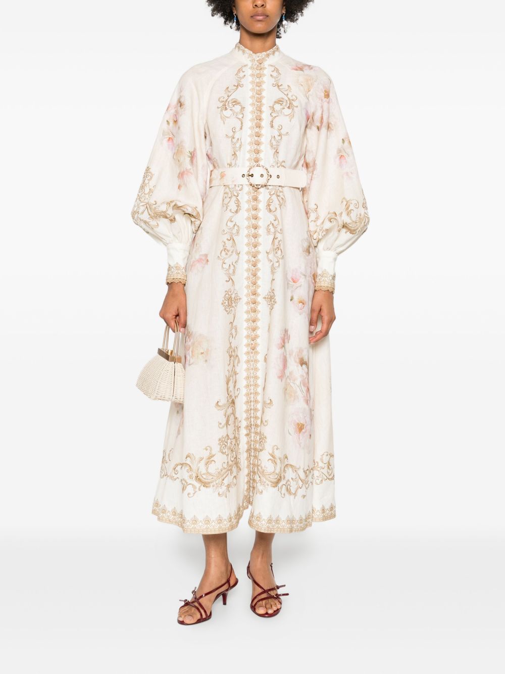 Zimmermann Beige Dress Glam Steals