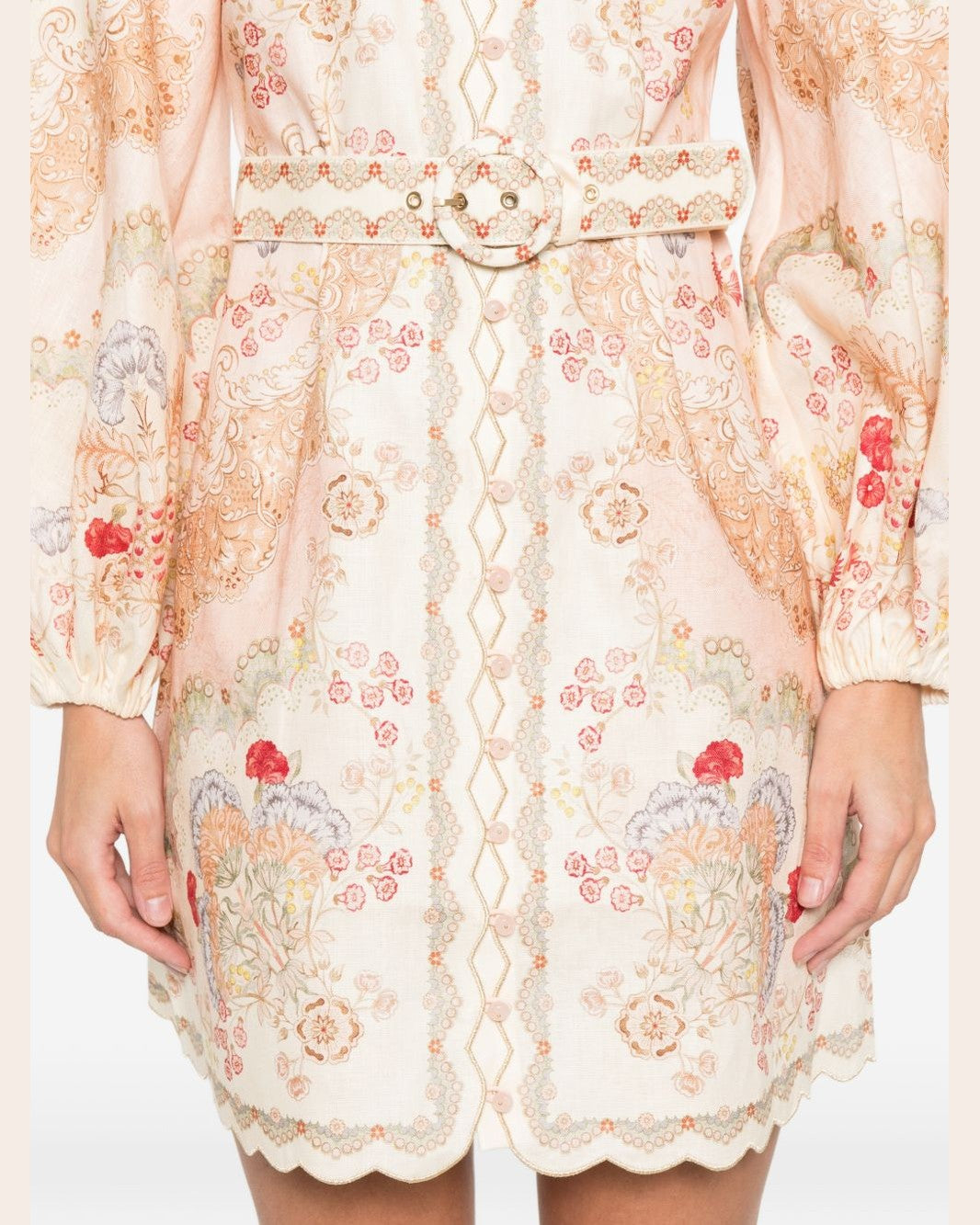 Zimmermann Beige Dress Glam Steals