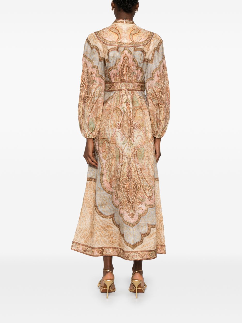 Zimmermann Beige Dress Glam Steals