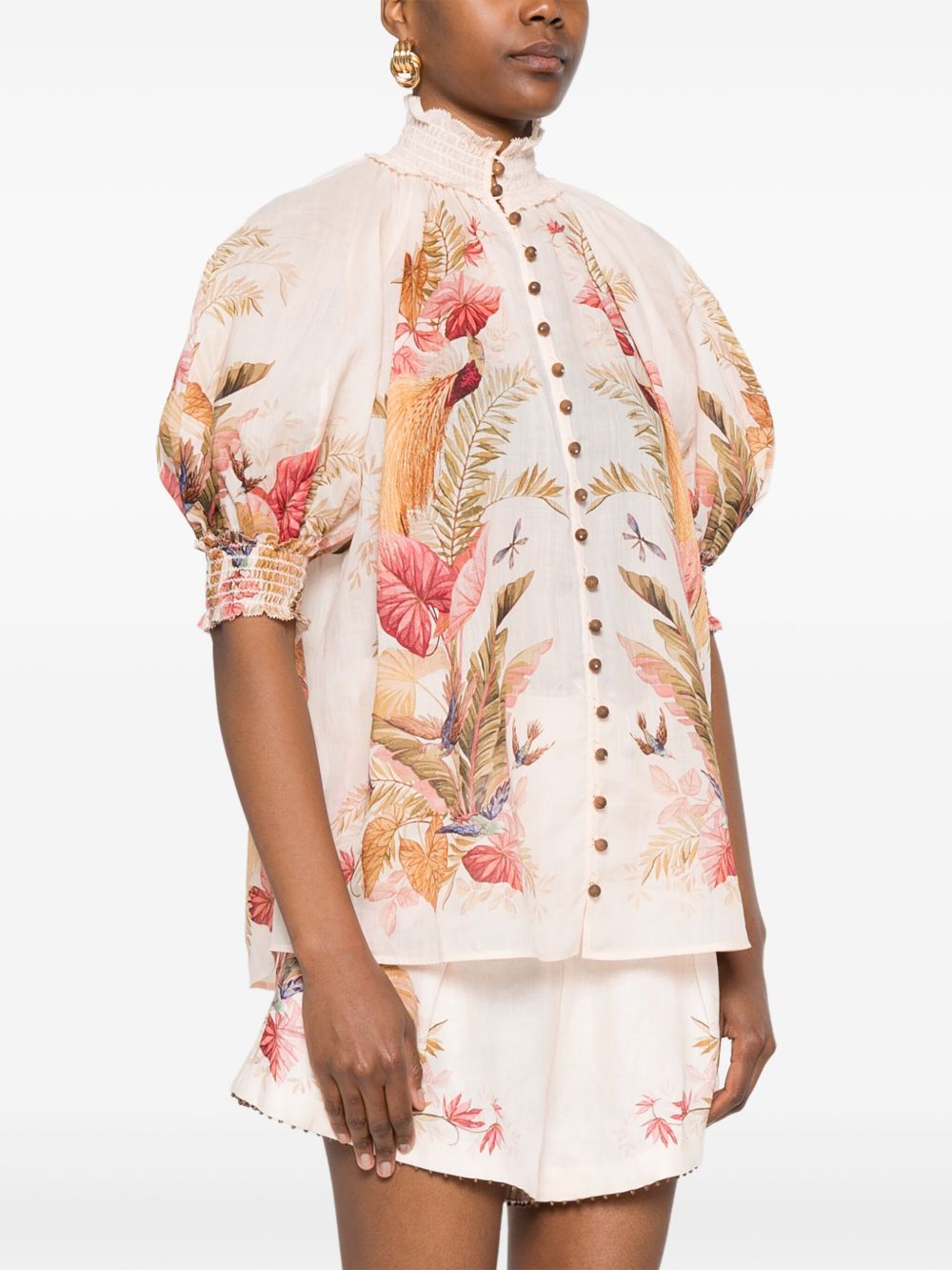 Zimmermann Beige Shirt Glam Steals