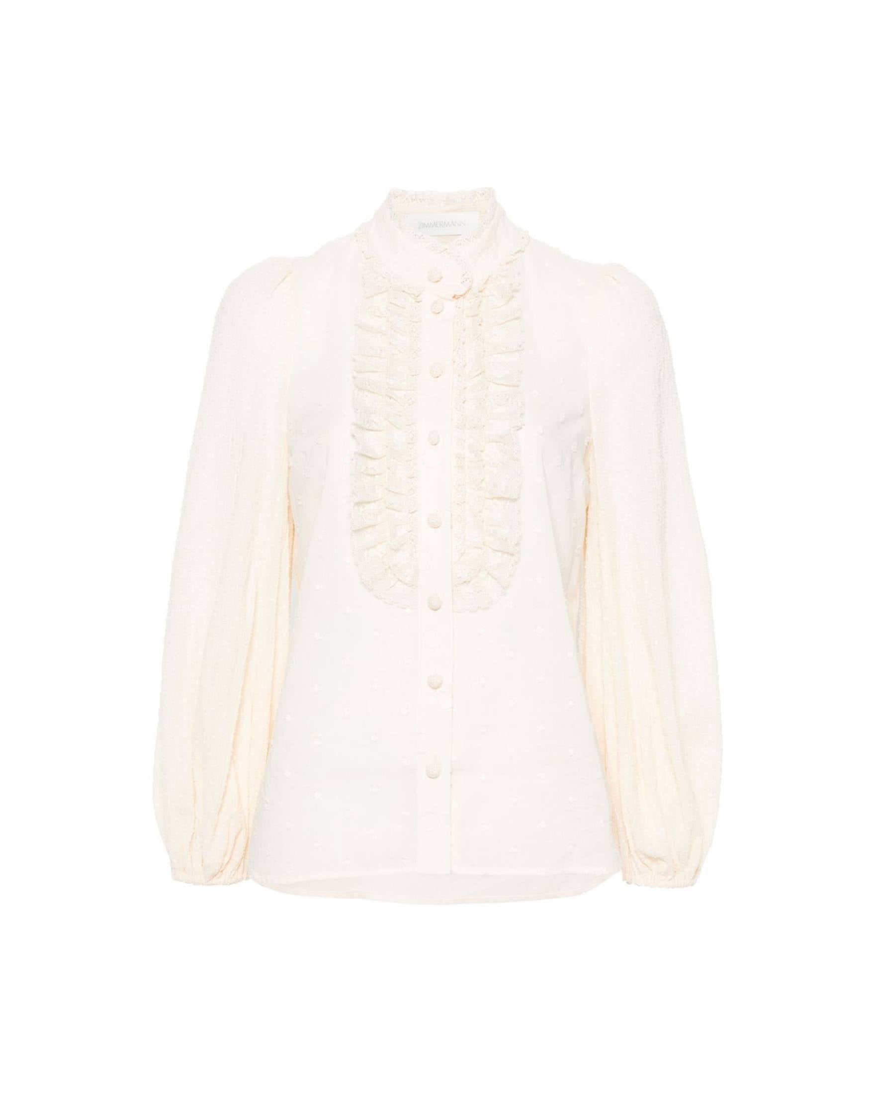 Zimmermann Beige Shirt Glam Steals