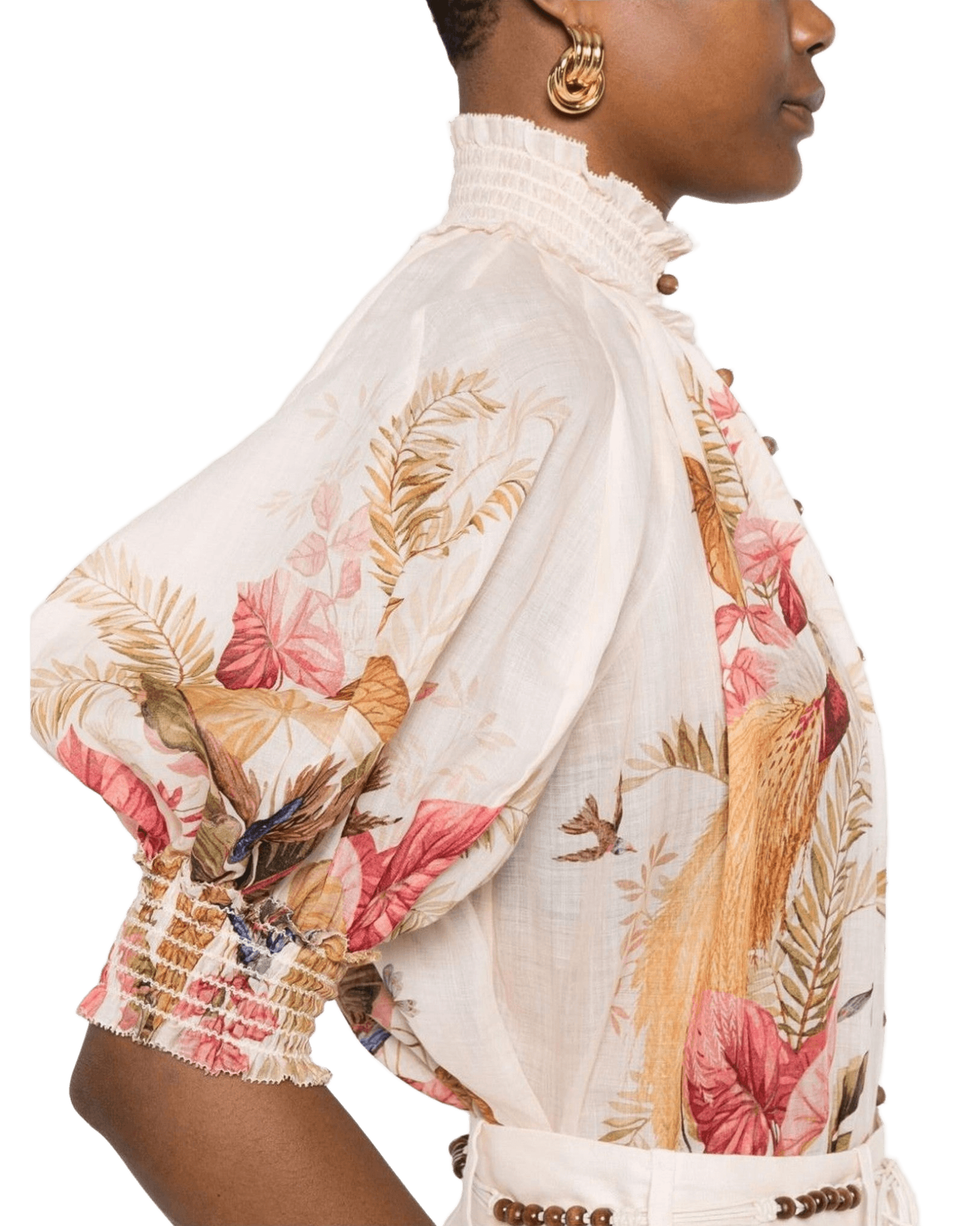 Zimmermann Beige Shirt Glam Steals