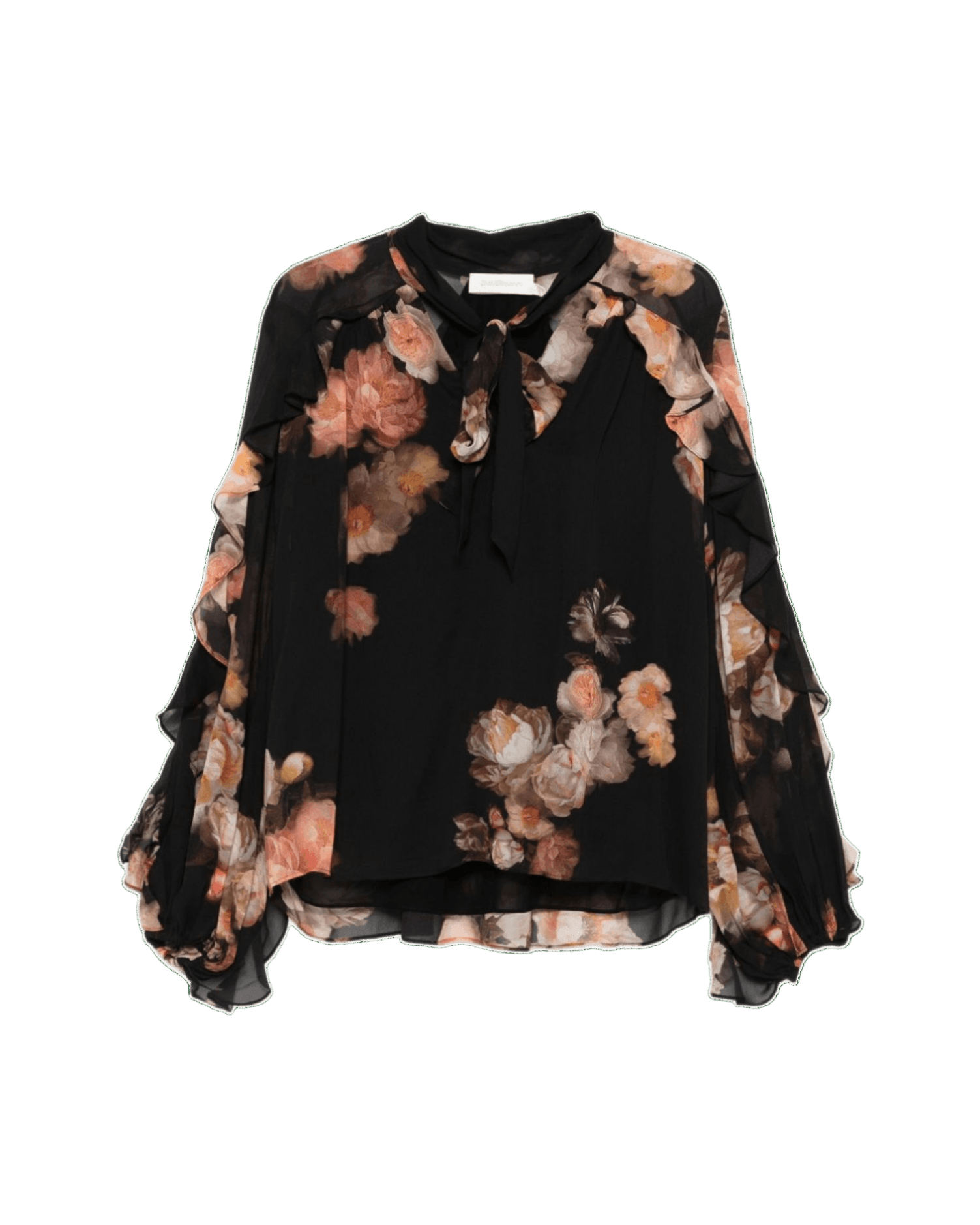 Zimmermann Shirt Black Glam Steals