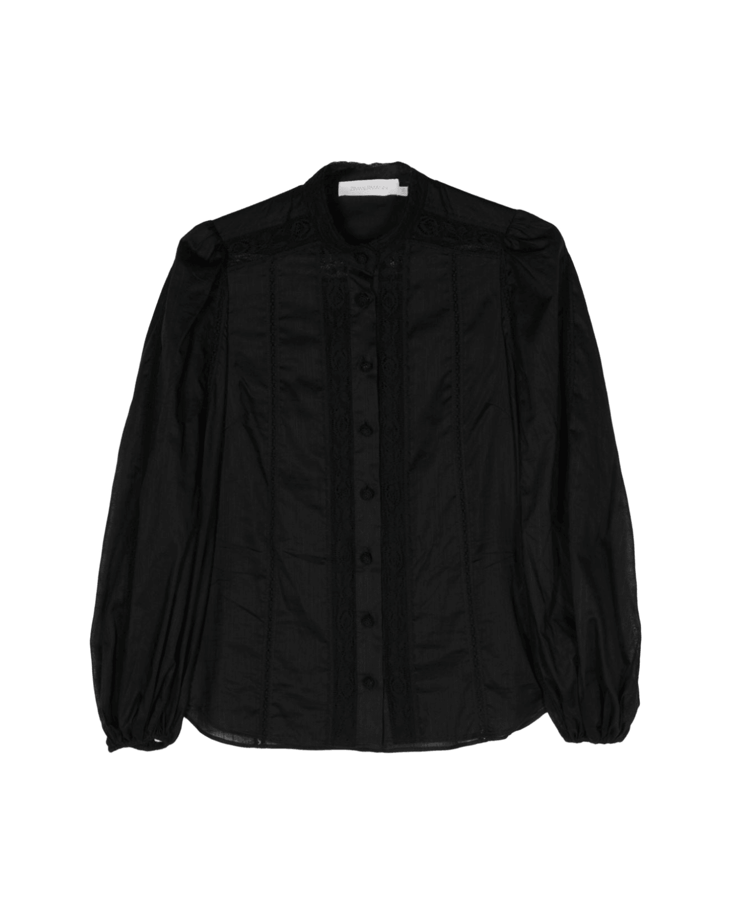 Zimmermann Black Shirt Glam Steals