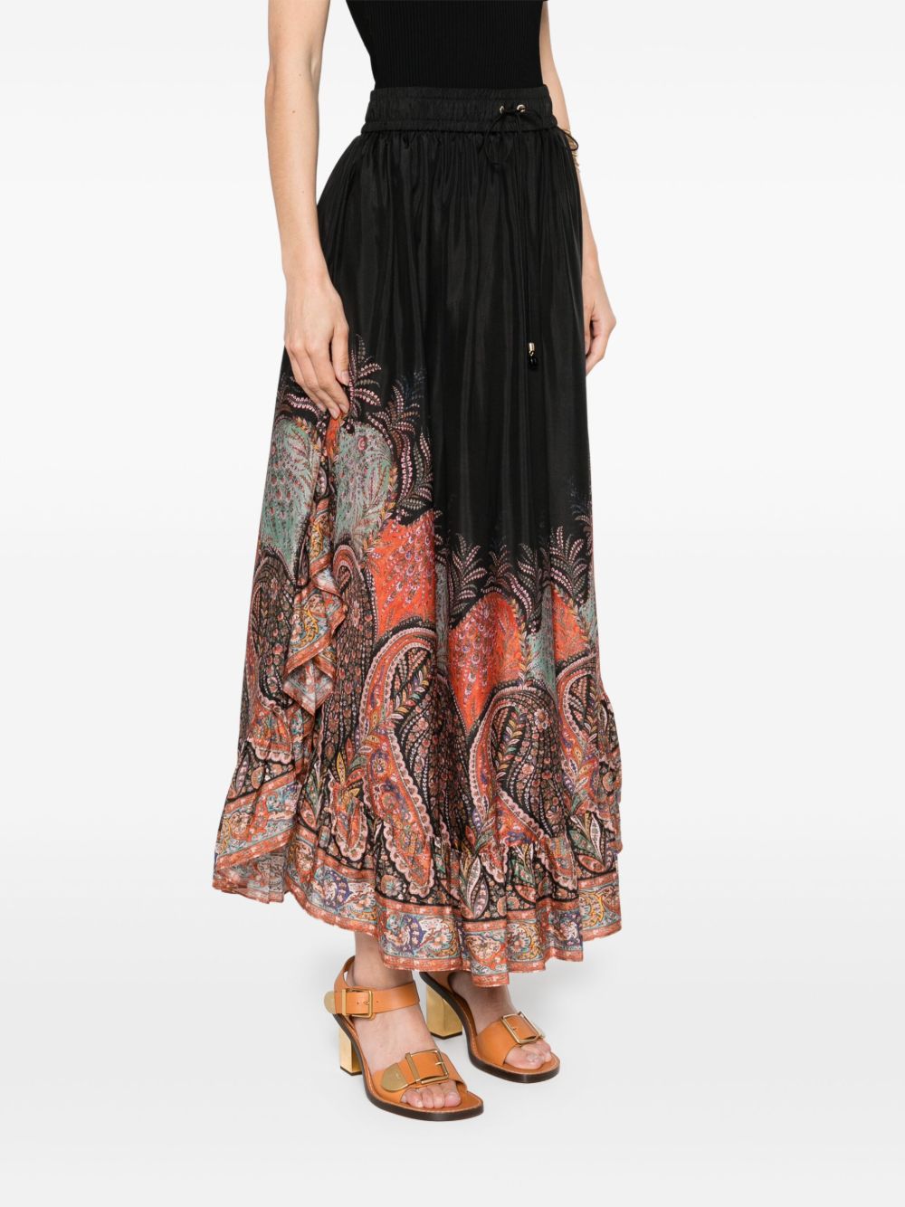 Zimmermann Black Skirt Glam Steals