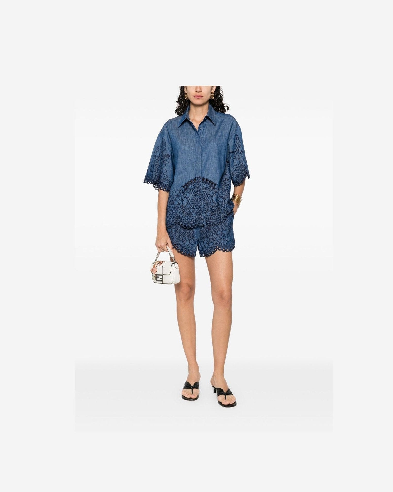 Zimmermann Blue Shirt Glam Steals