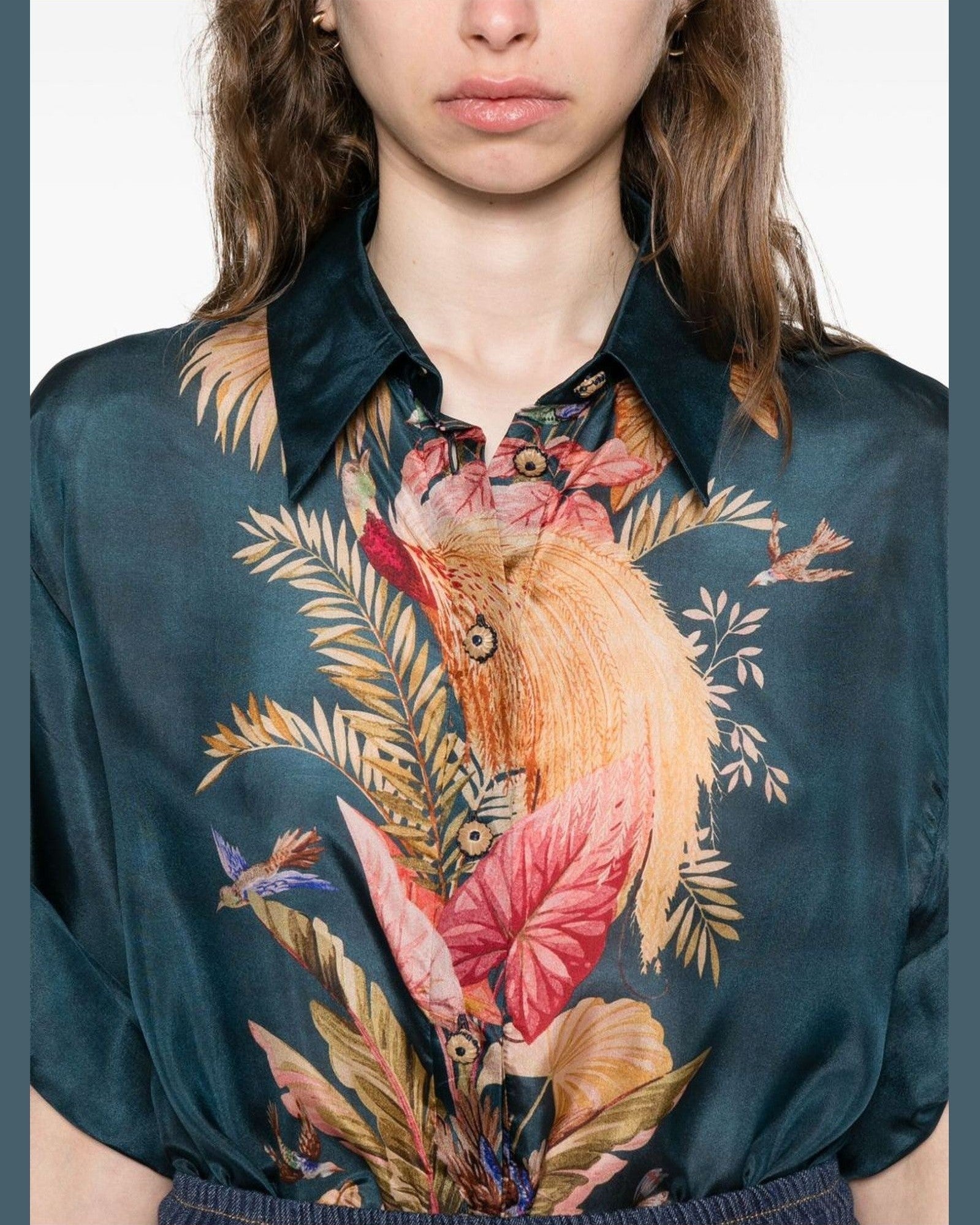 Zimmermann Blue Shirt Glam Steals