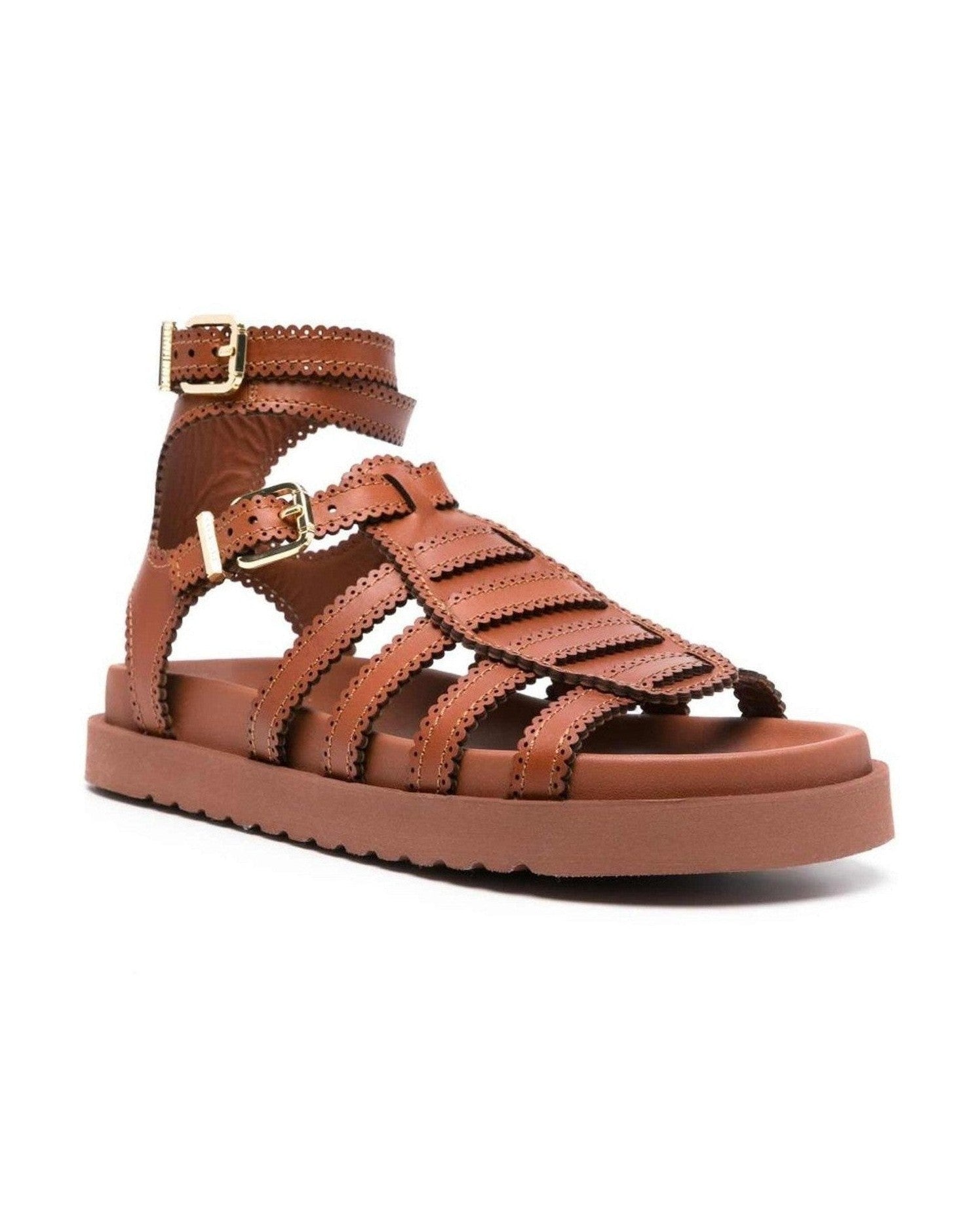 Zimmermann Brown Sandals Glam Steals