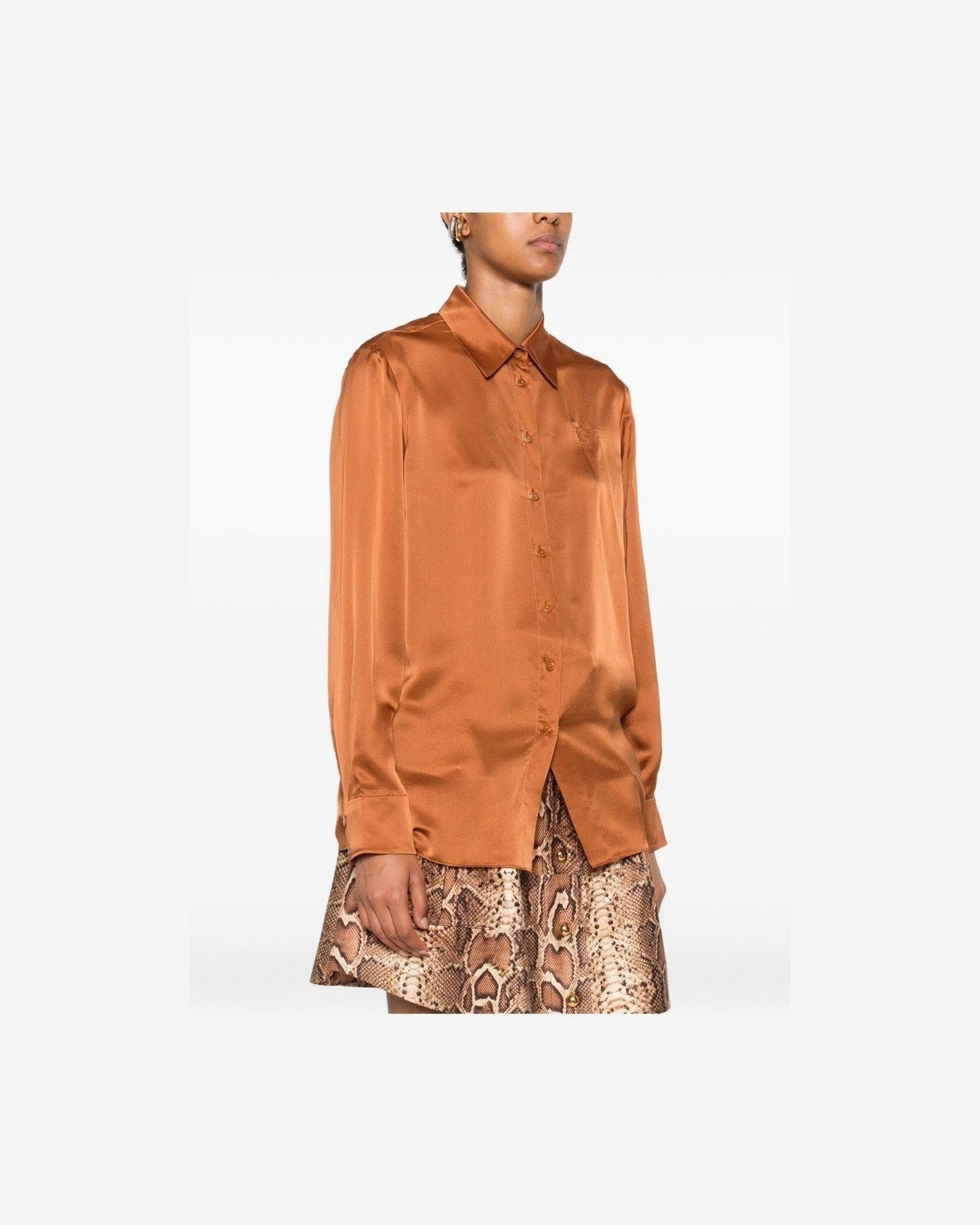 Zimmermann Brown Shirt Glam Steals