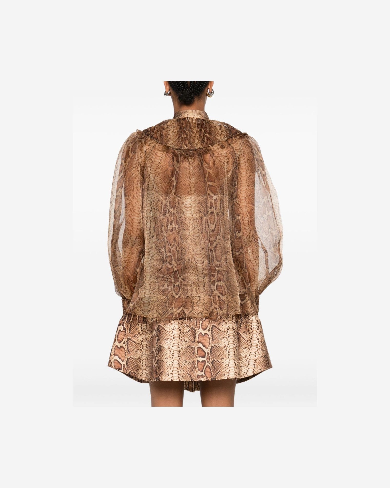 Zimmermann Brown Shirt Glam Steals