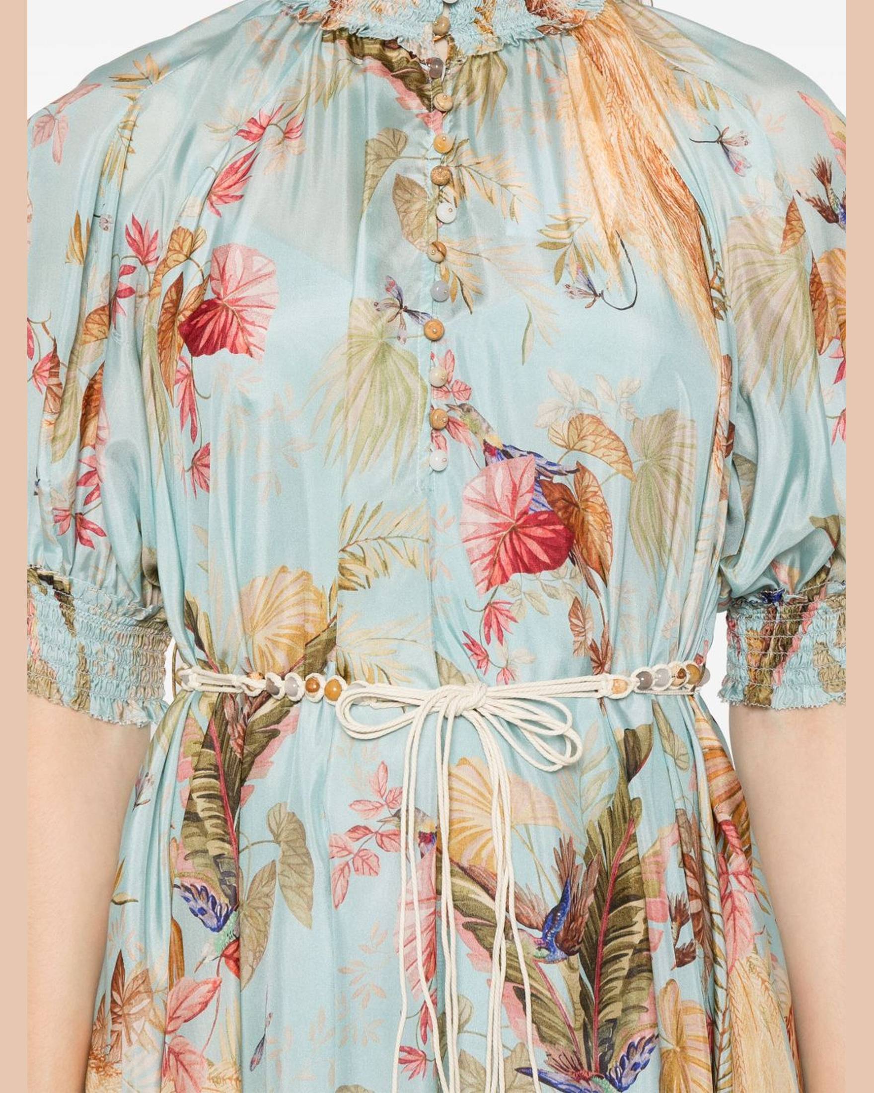 Zimmermann Clear Blue Dress Glam Steals