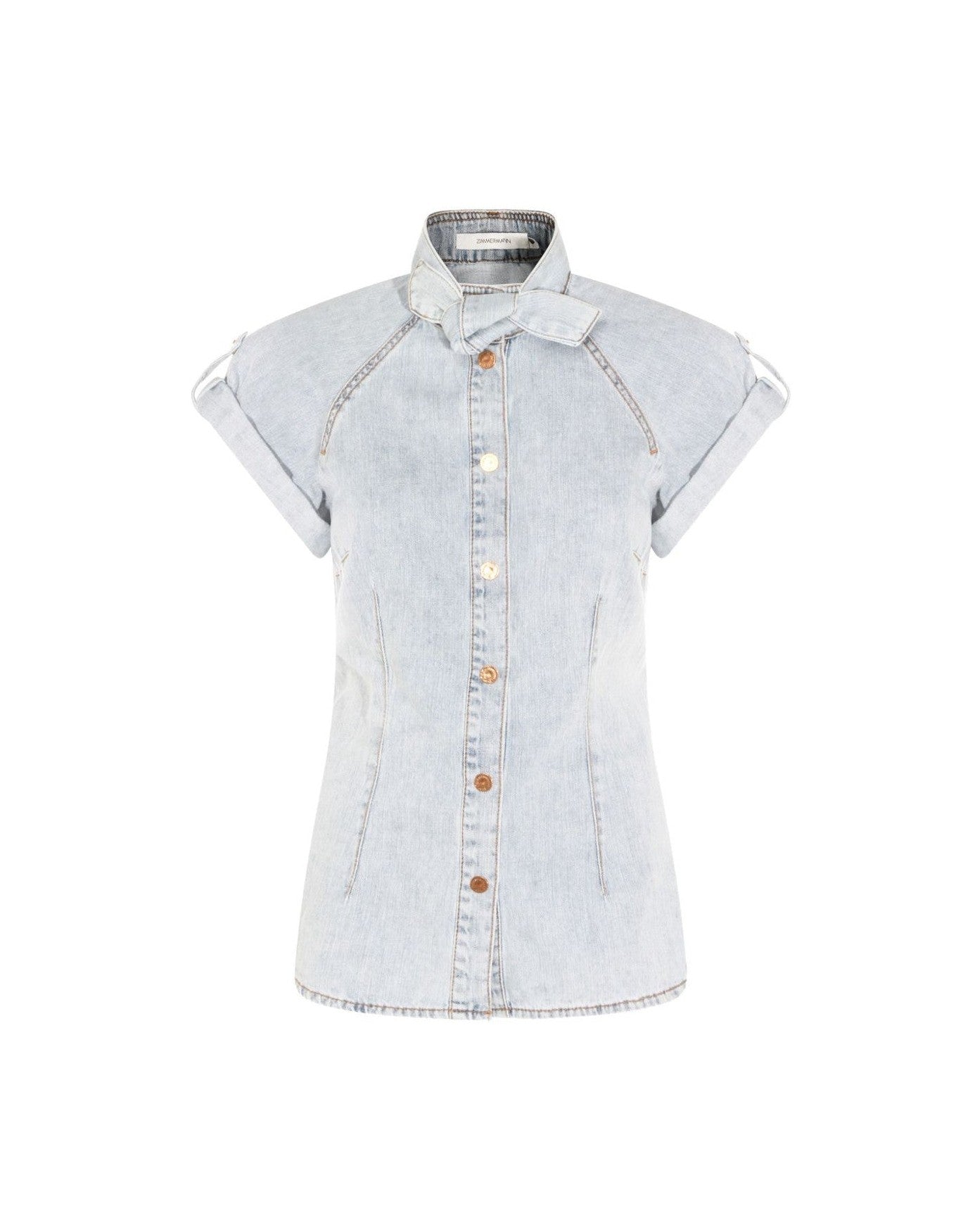 Zimmermann Clear Blue Shirt Glam Steals
