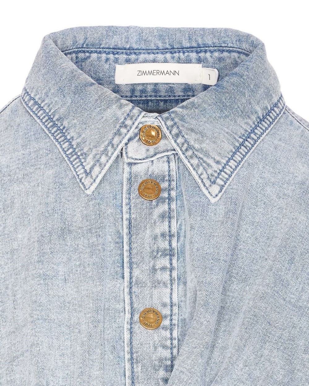 Zimmermann Clear Blue Top Topwear