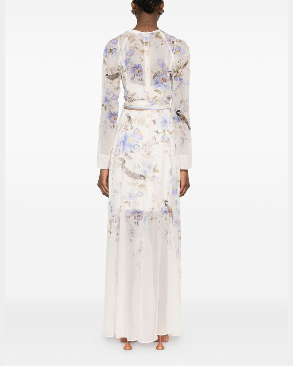 Zimmermann Luna Printed Long Dress Glam Steals